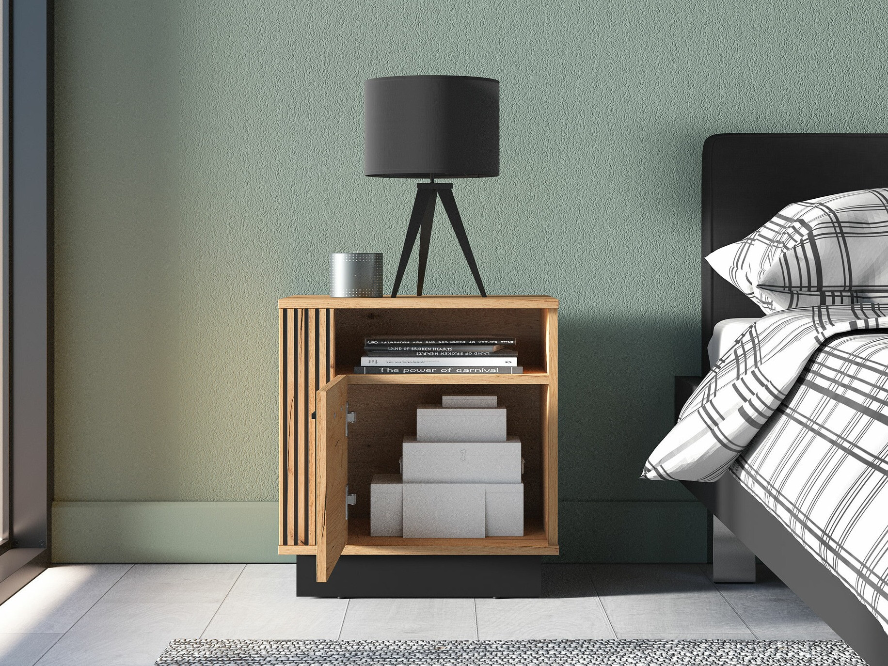 Noćni ormarić Livluo 109