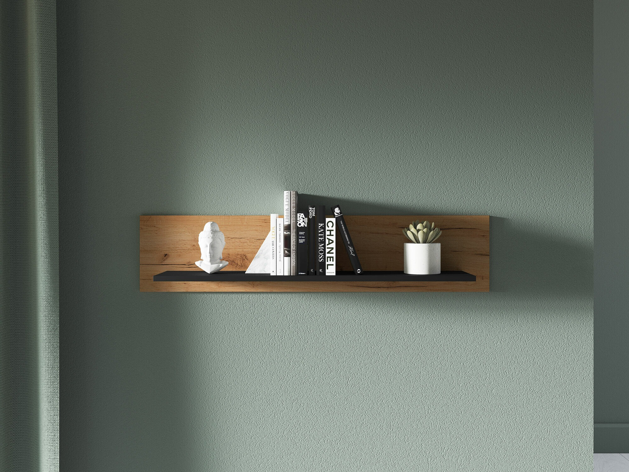 Zidna polica Livluo 108