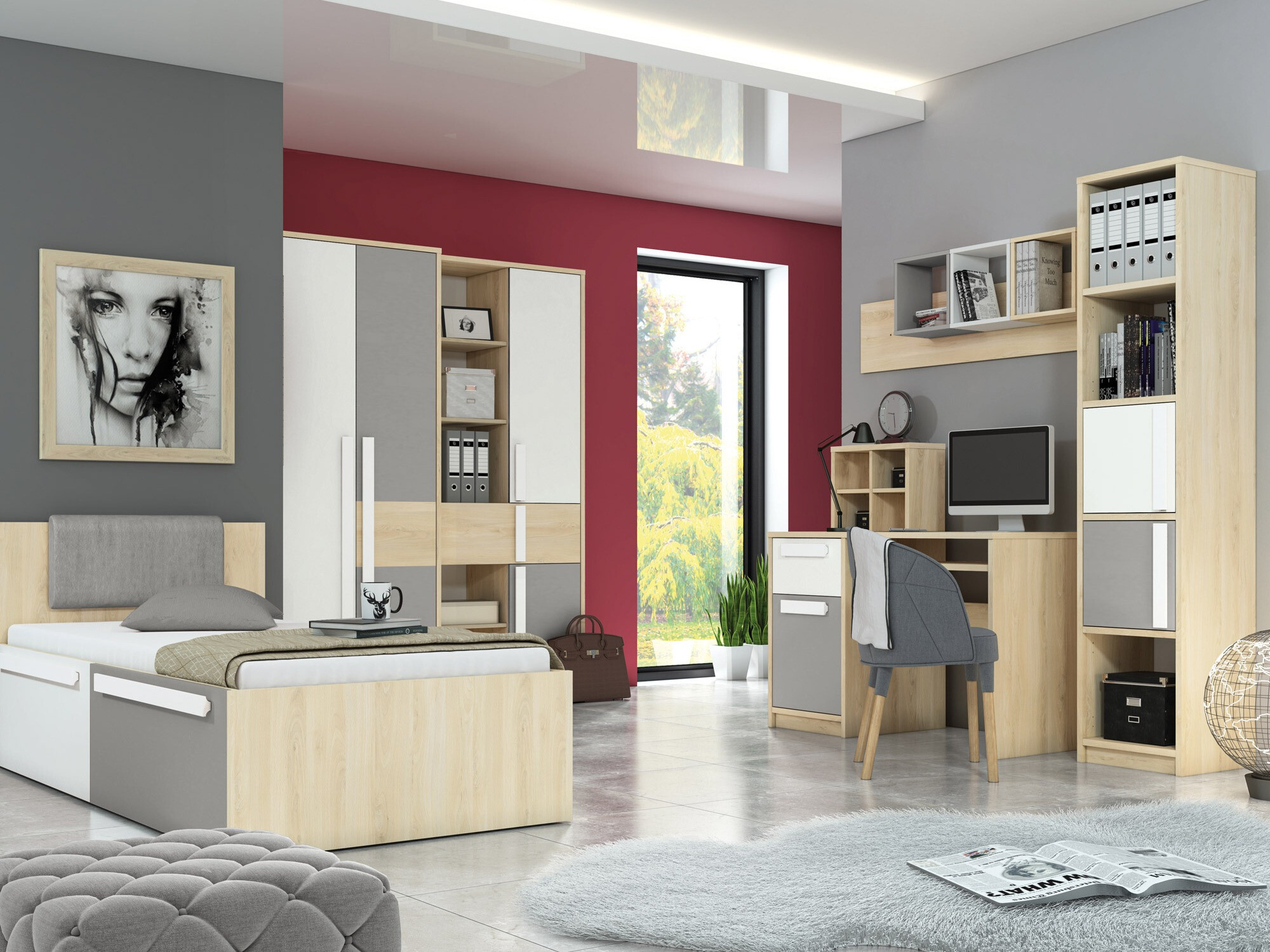 Kancelarijski sto Tivruve 110