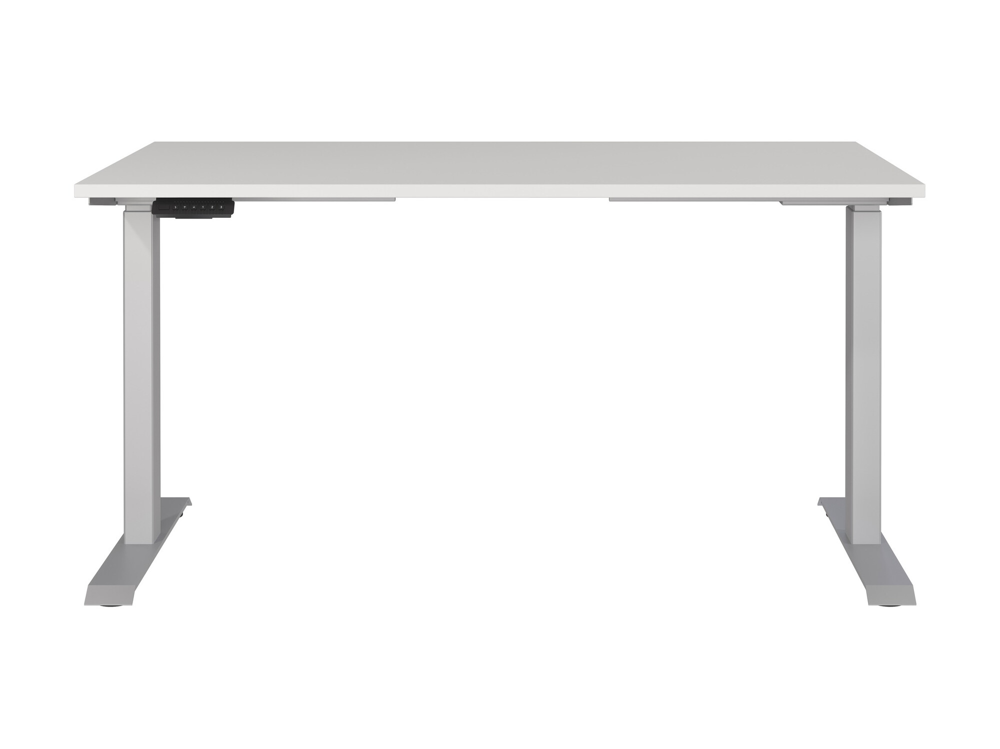 Sto sa podesivom visinom Eliromo 117 (Svetloosiva + Srebrna)