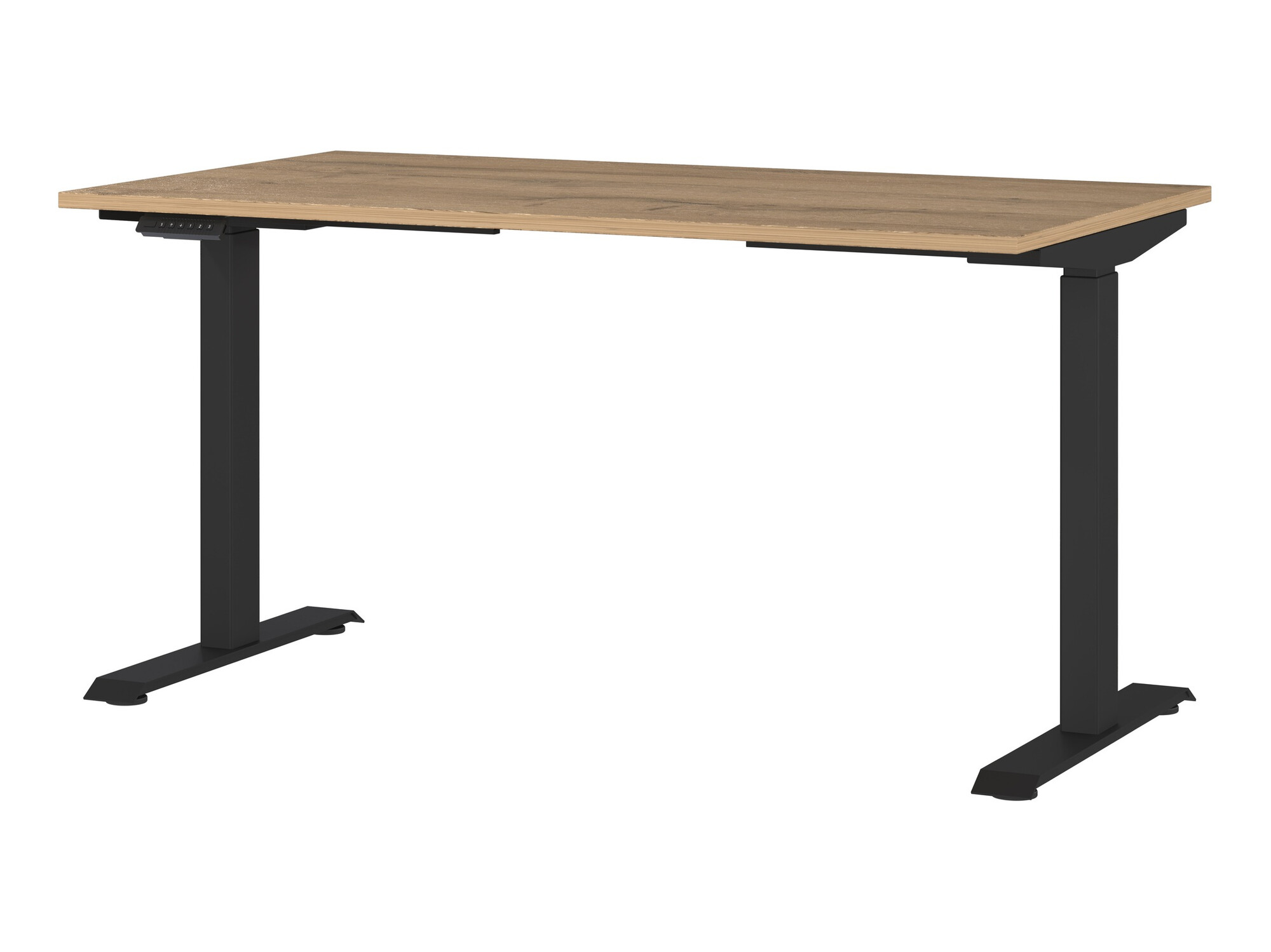 Sto sa podesivom visinom Eliromo 117 (Unuk hrast + Crno)