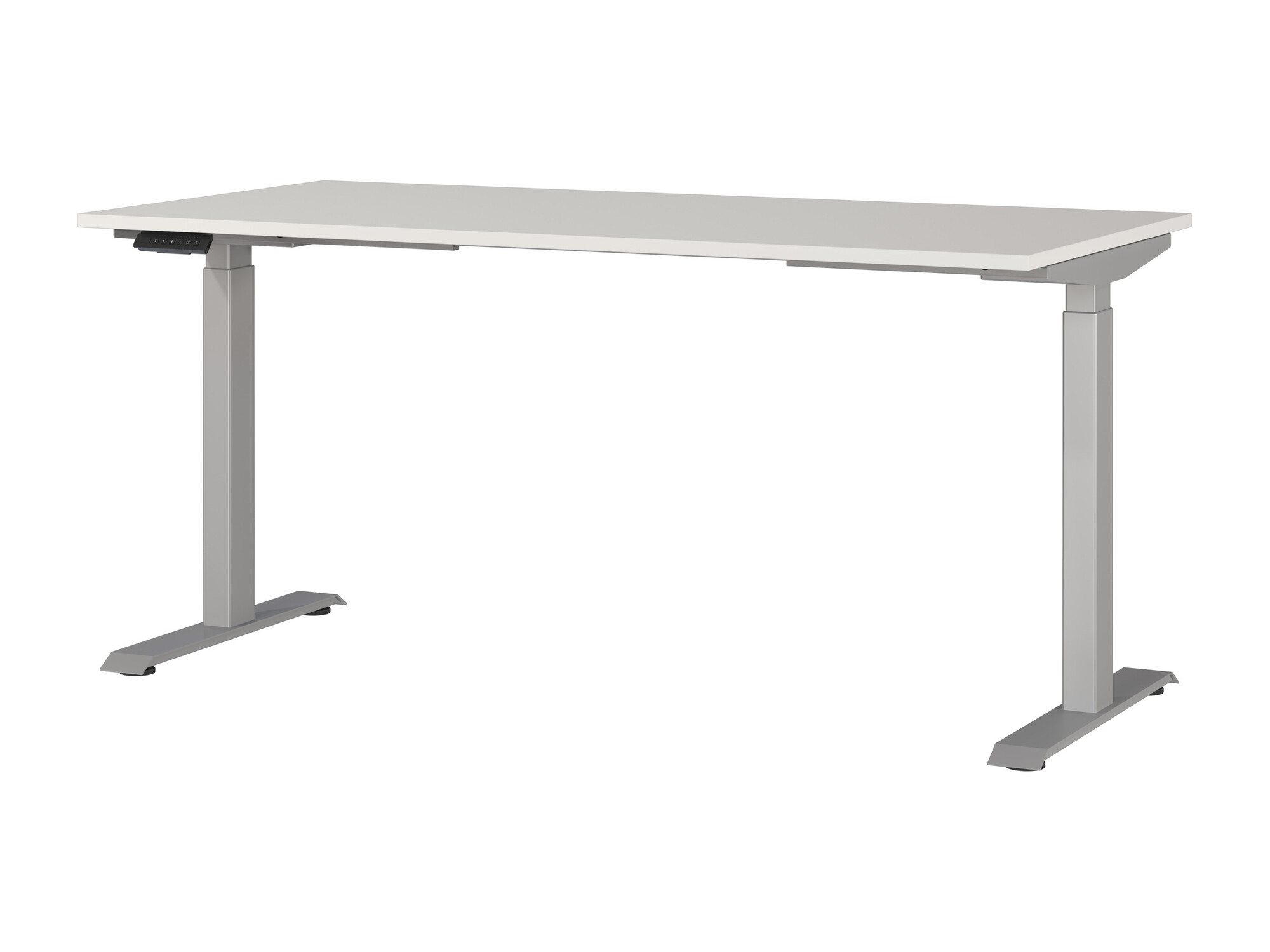 Sto sa podesivom visinom Eliromo 119 (Svetloosiva + Srebrna)