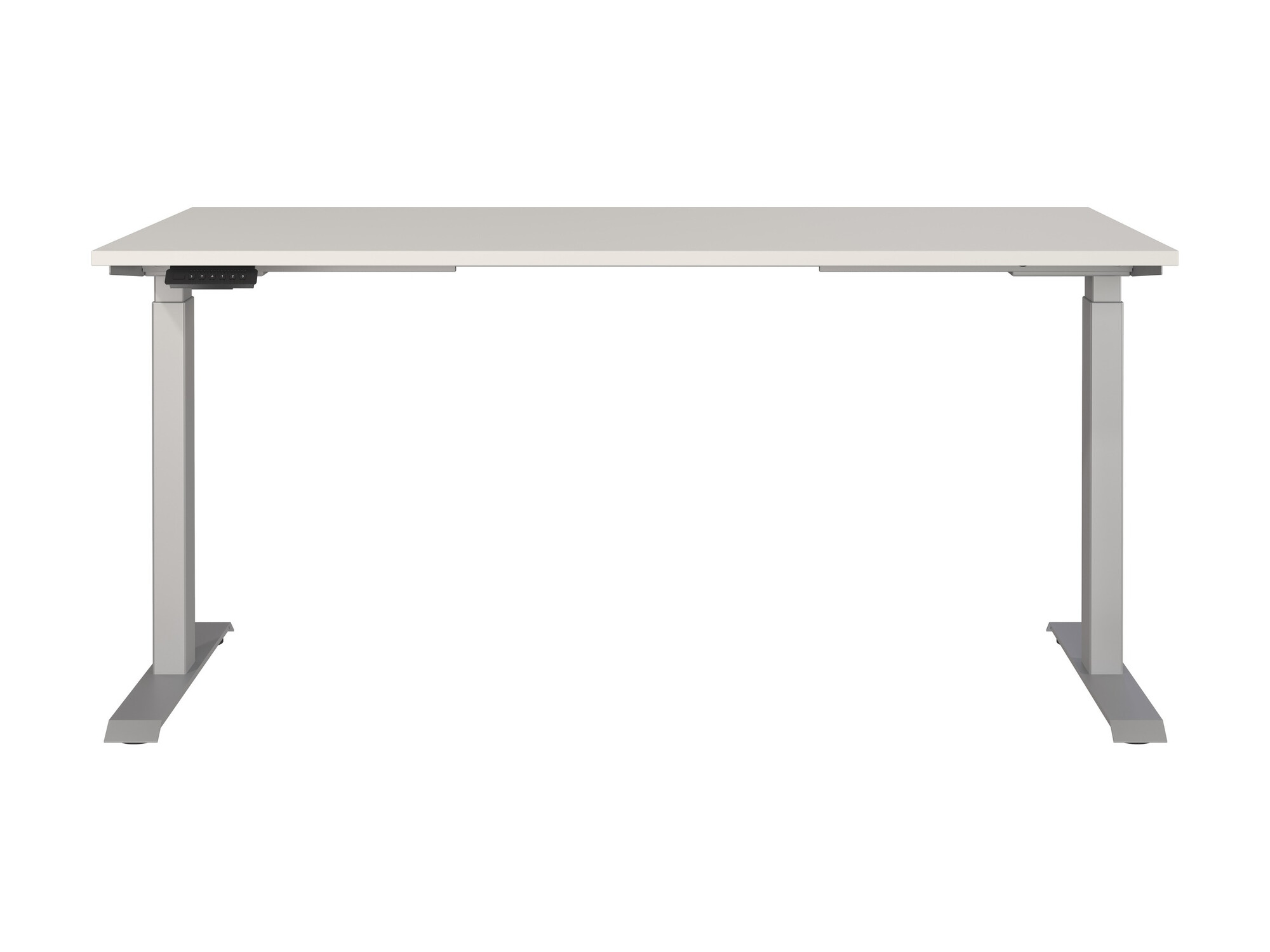 Sto sa podesivom visinom Eliromo 119 (Svetloosiva + Srebrna)