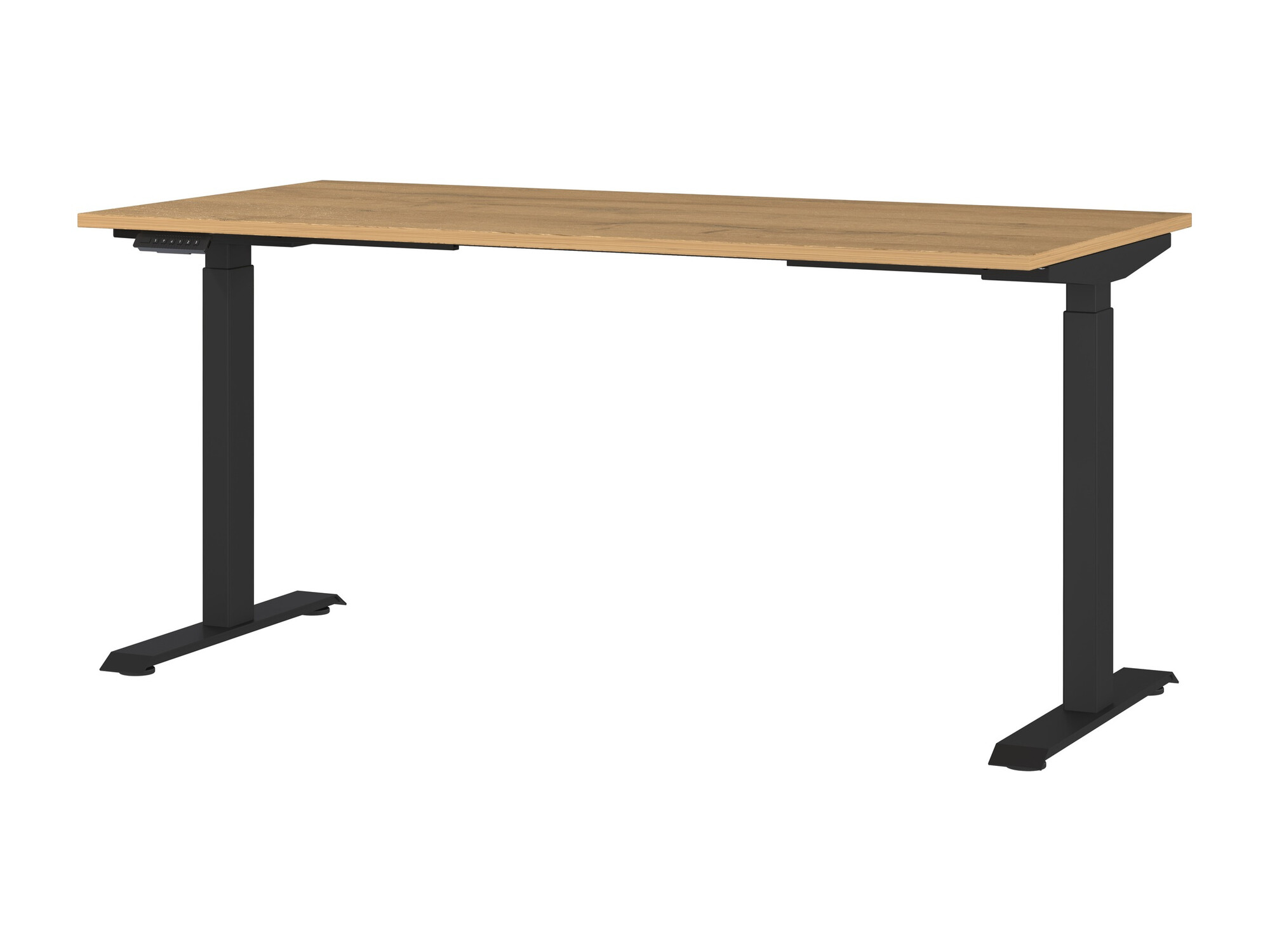 Sto sa podesivom visinom Eliromo 119 (Unuk hrast + Crno)