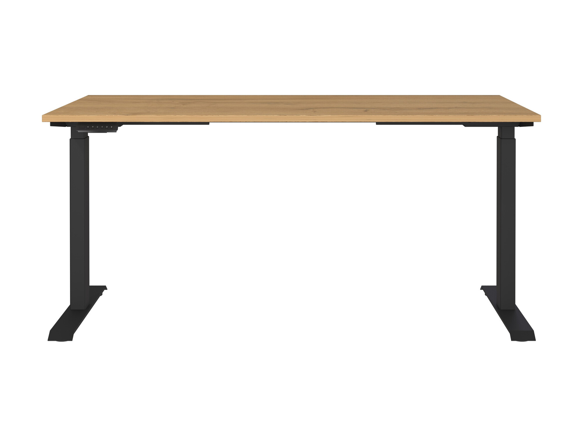 Sto sa podesivom visinom Eliromo 119 (Unuk hrast + Crno)