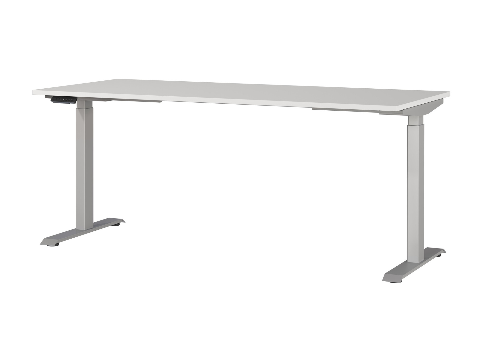 Sto sa podesivom visinom Eliromo 120 (Svetloosiva + Srebrna)
