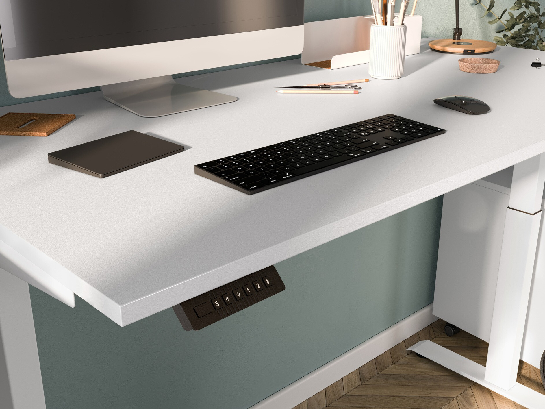 Sto sa podesivom visinom Feltoru 113 (Belo)