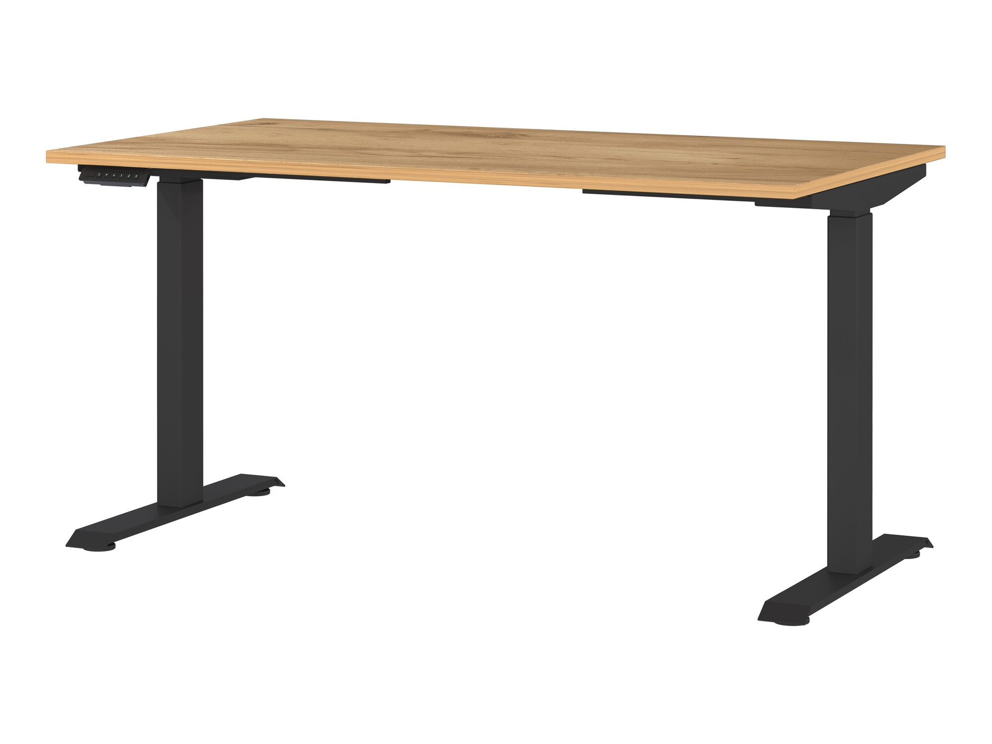 Sto sa podesivom visinom Sacramento 415 (Navarra hrast + Crno)