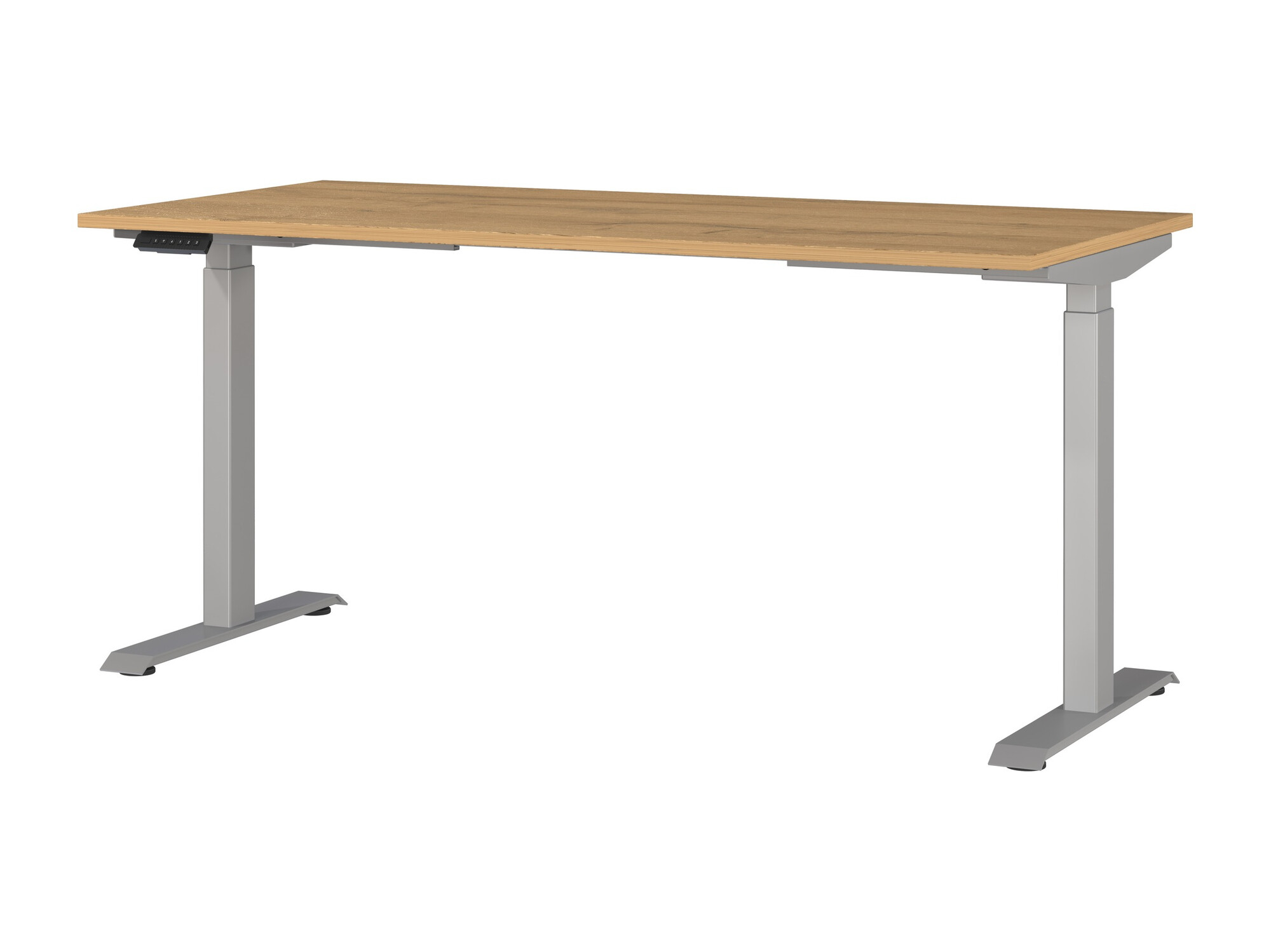 Sto sa podesivom visinom Sacramento 416 (Grandson hrast + Srebrna)