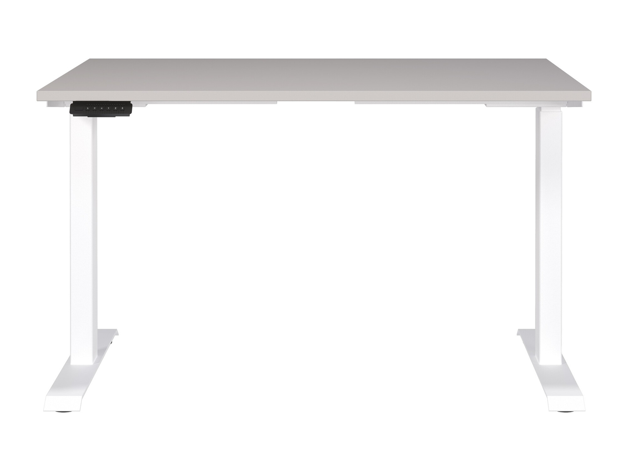 Sto sa podesivom visinom Sacramento 417 (Sivo + Belo)