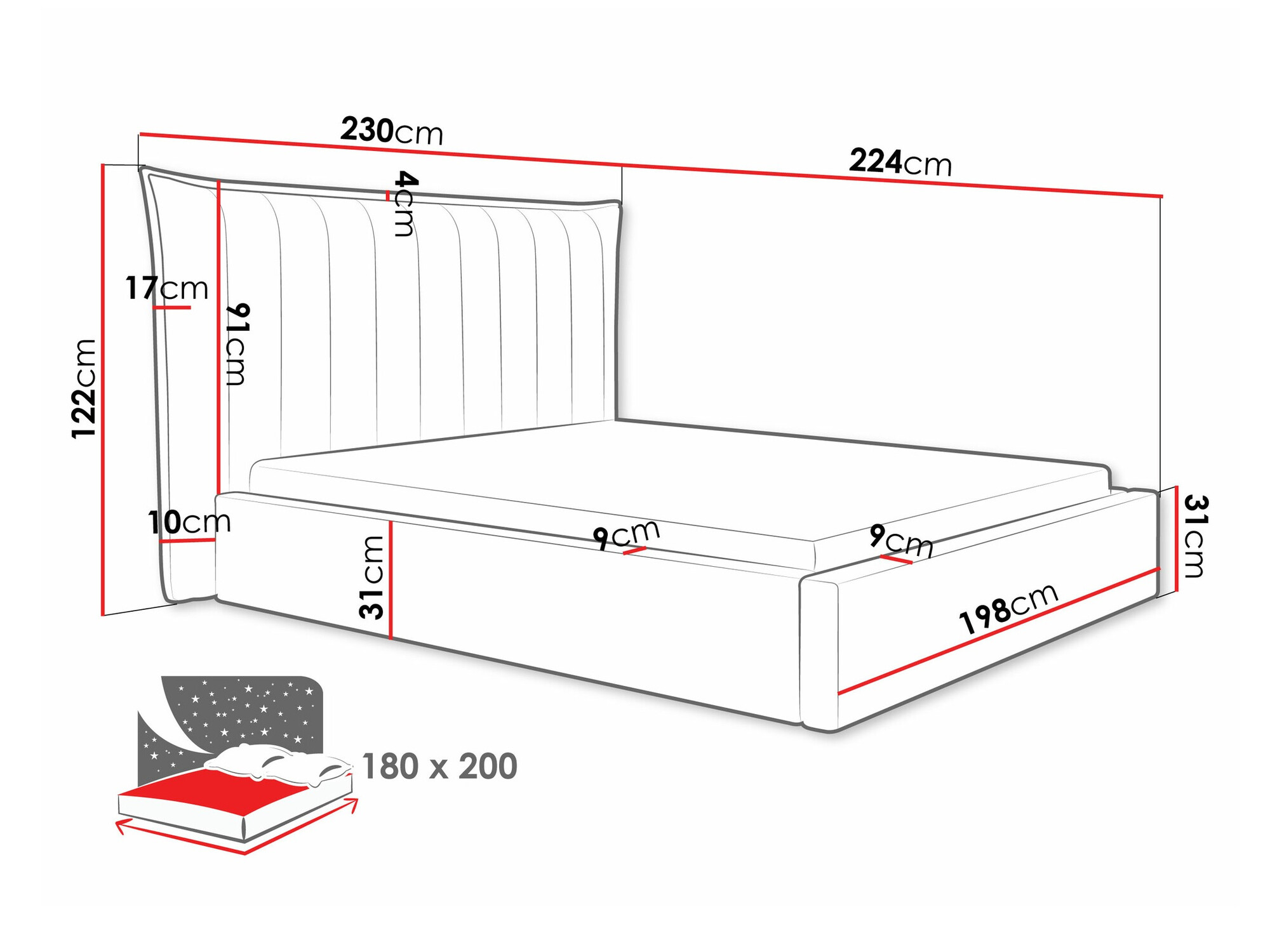 Krevet Comfivo 382 (Paros 1)
