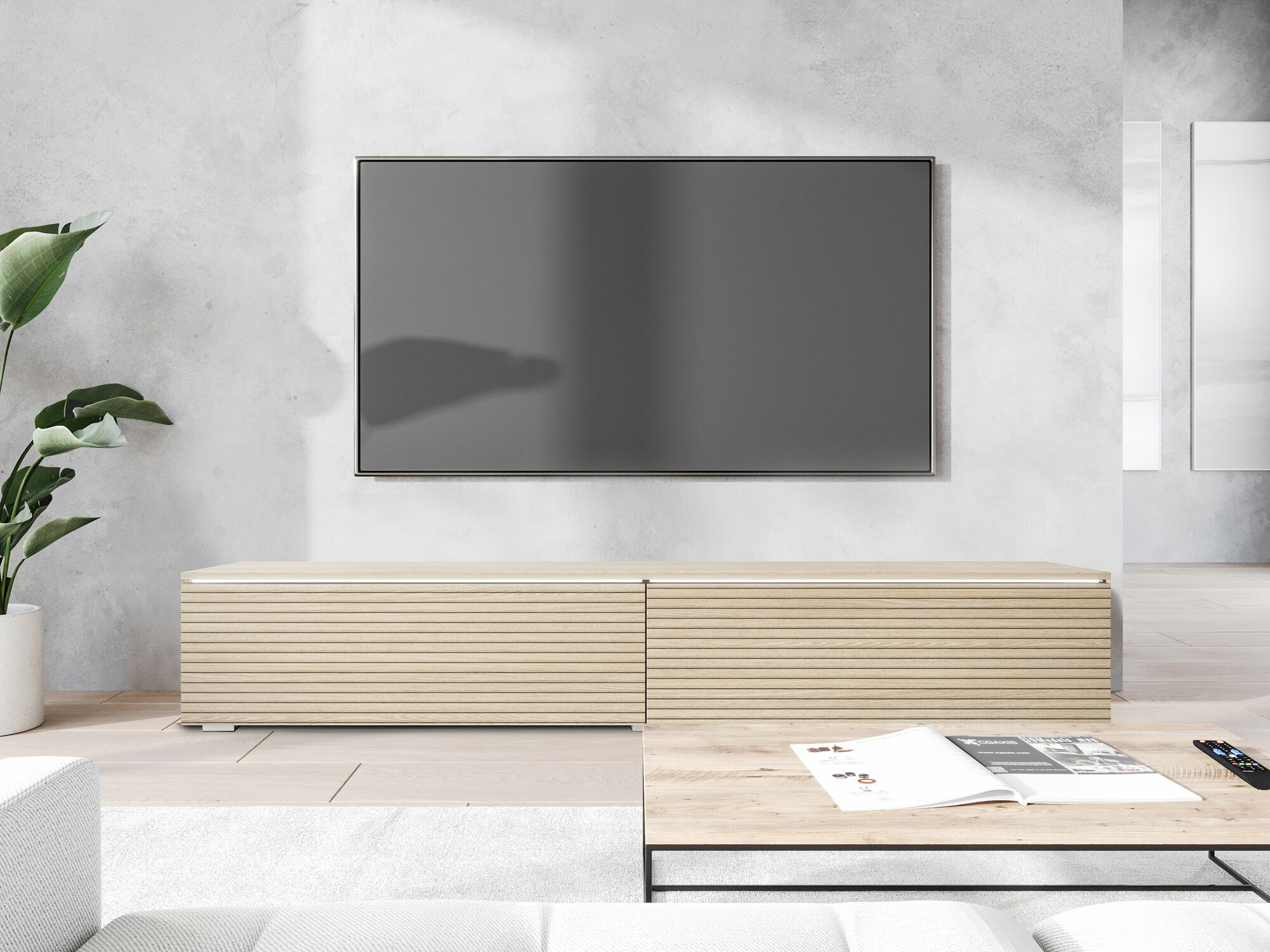 TV komoda Scientia I (Hrast)