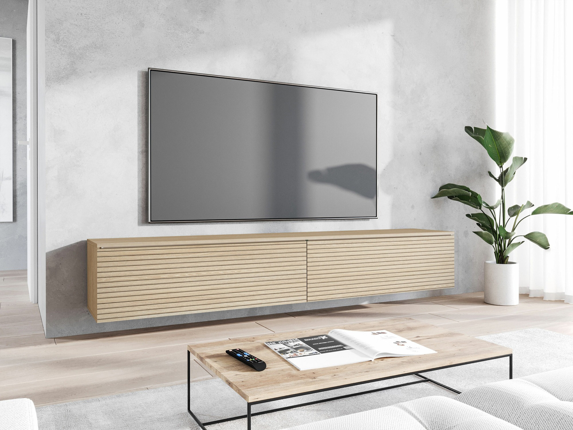 TV komoda Scientia I (Hrast)