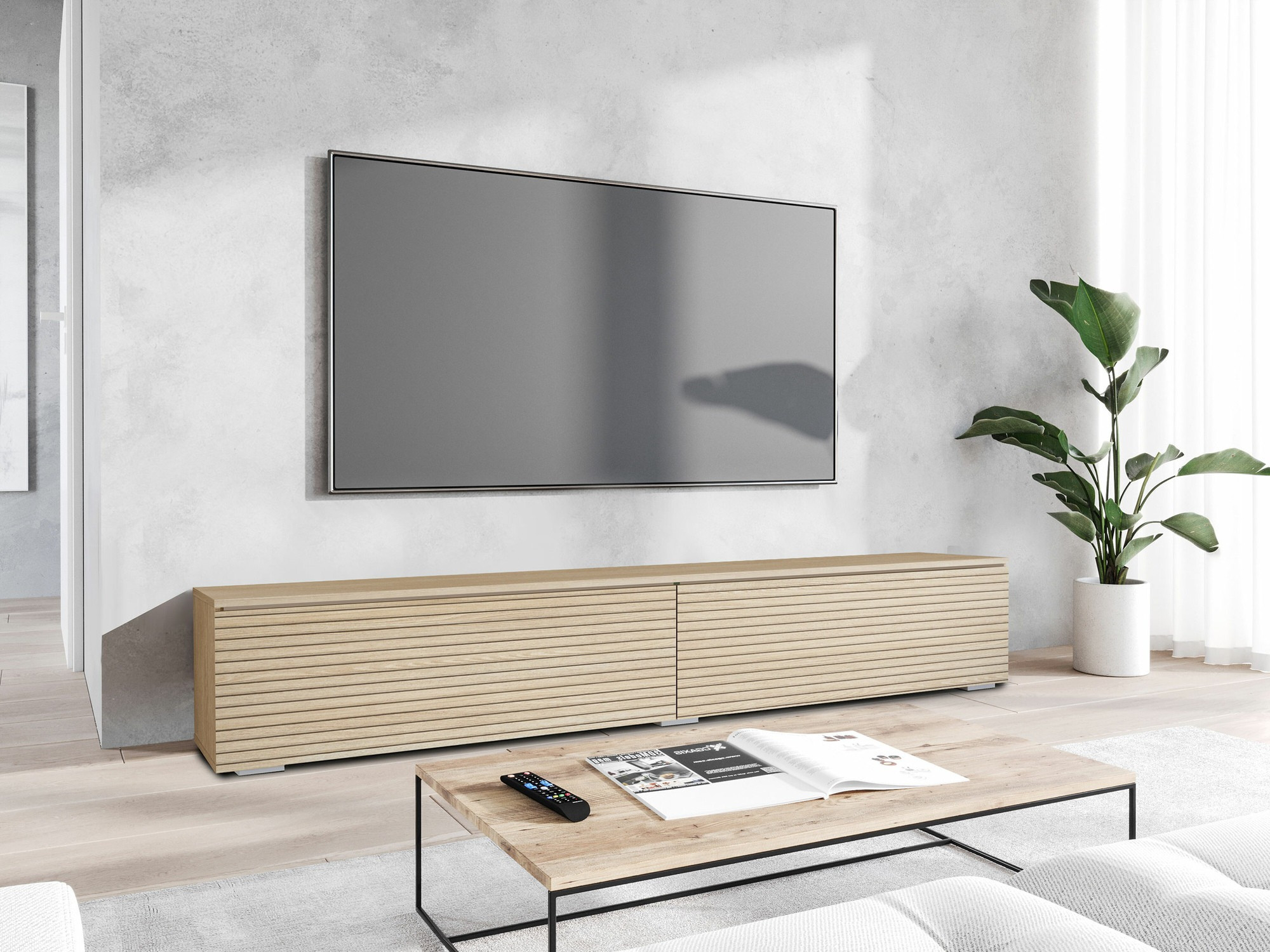 TV komoda Scientia I (Hrast)