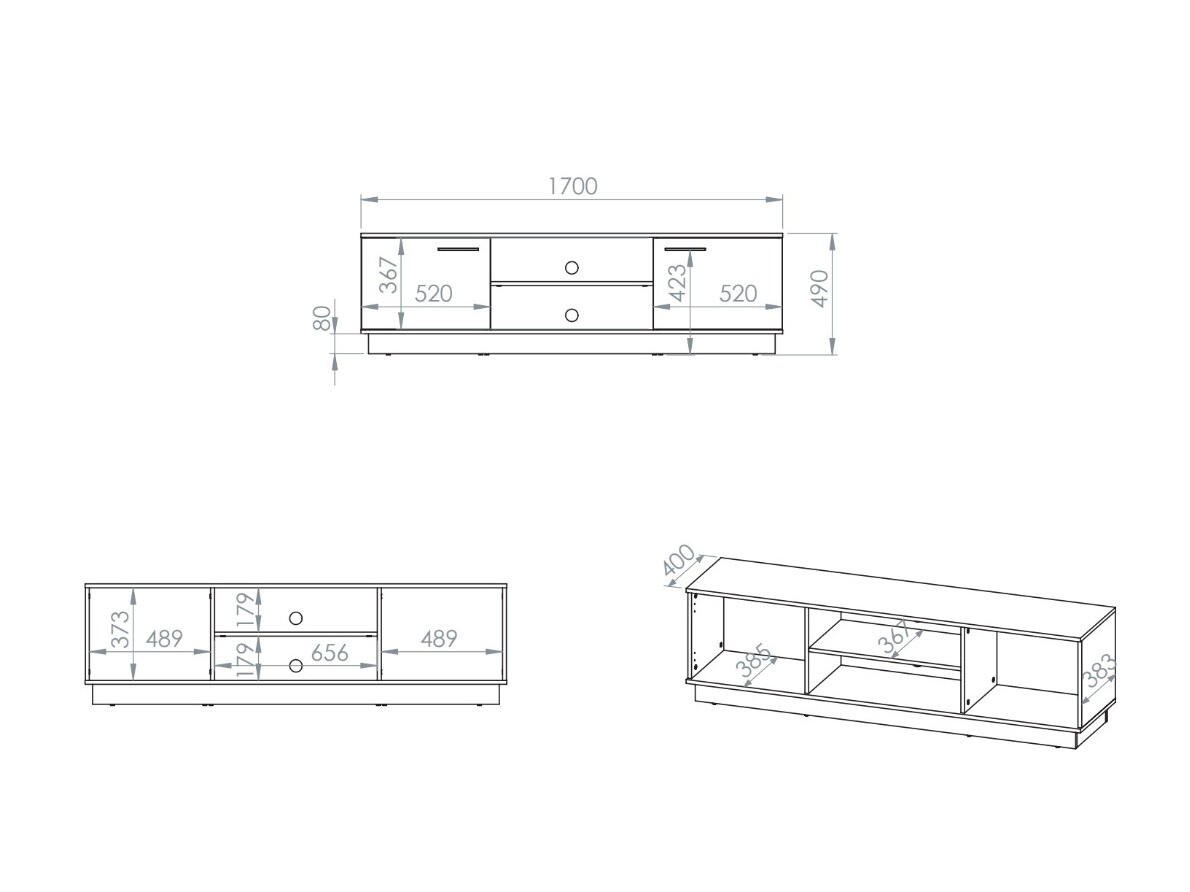 TV komoda Remenoe 104