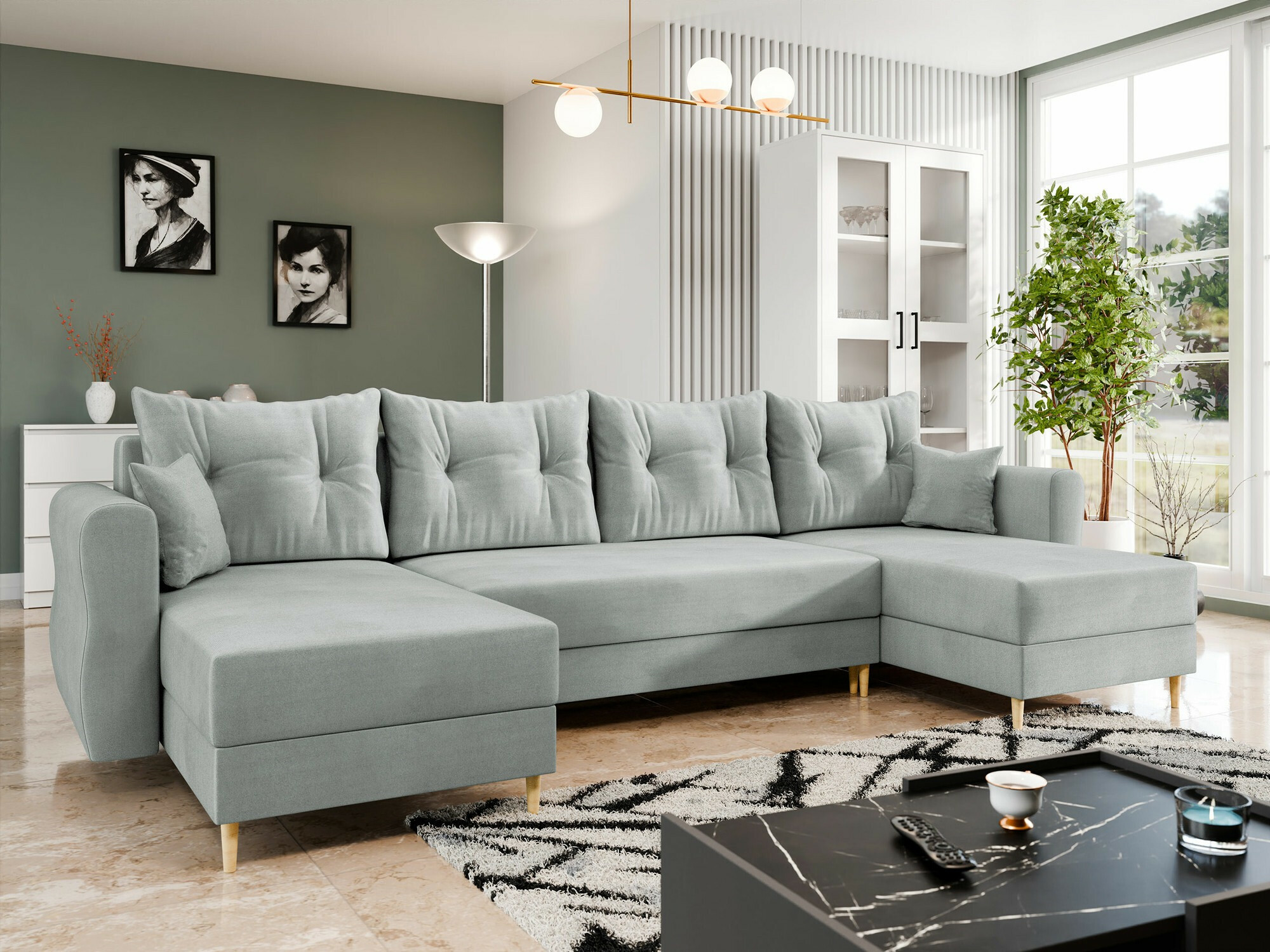 Ugaona sofa Veldala 103 (Manila 14)