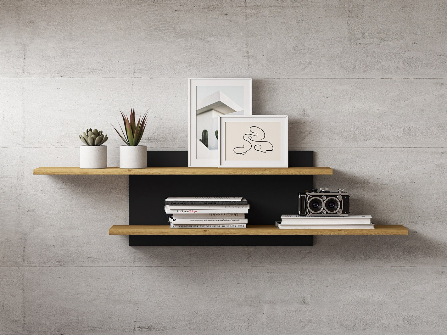 Zidna polica Remenoe 106