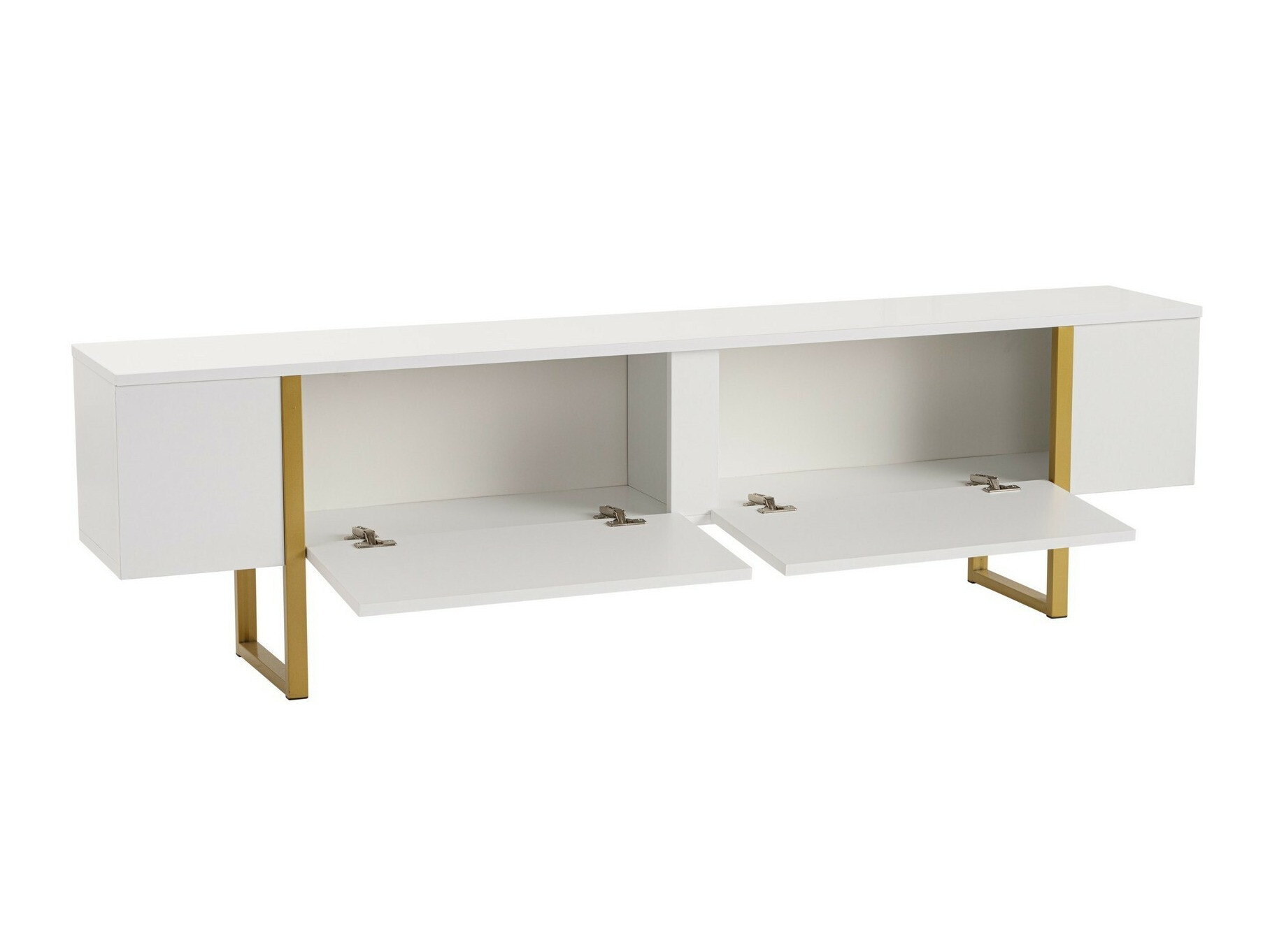 TV komoda Novato 105 (Belo + Zlatna)