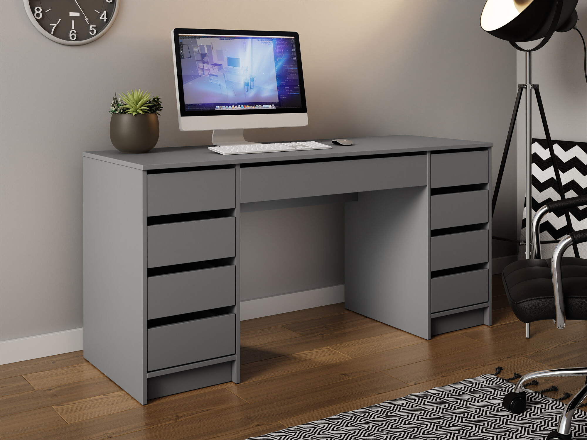 Kancelarijski sto Comfivo 401 (Antricit (ugalj))