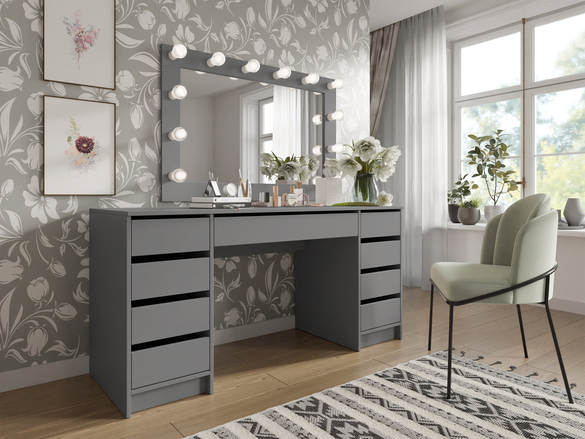 Kancelarijski sto Comfivo 401 (Antricit (ugalj))