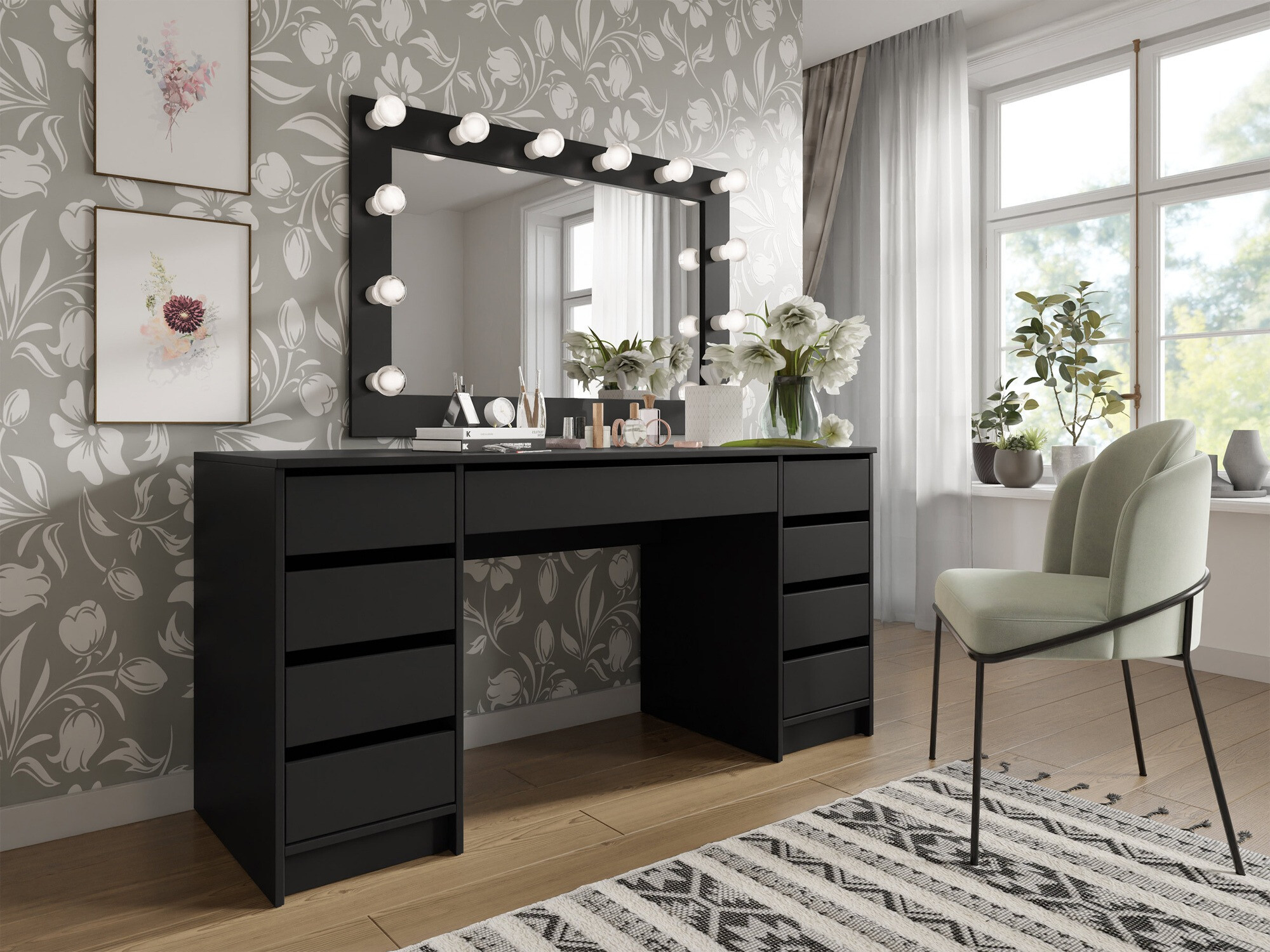 Kancelarijski sto Comfivo 401 (Crno)