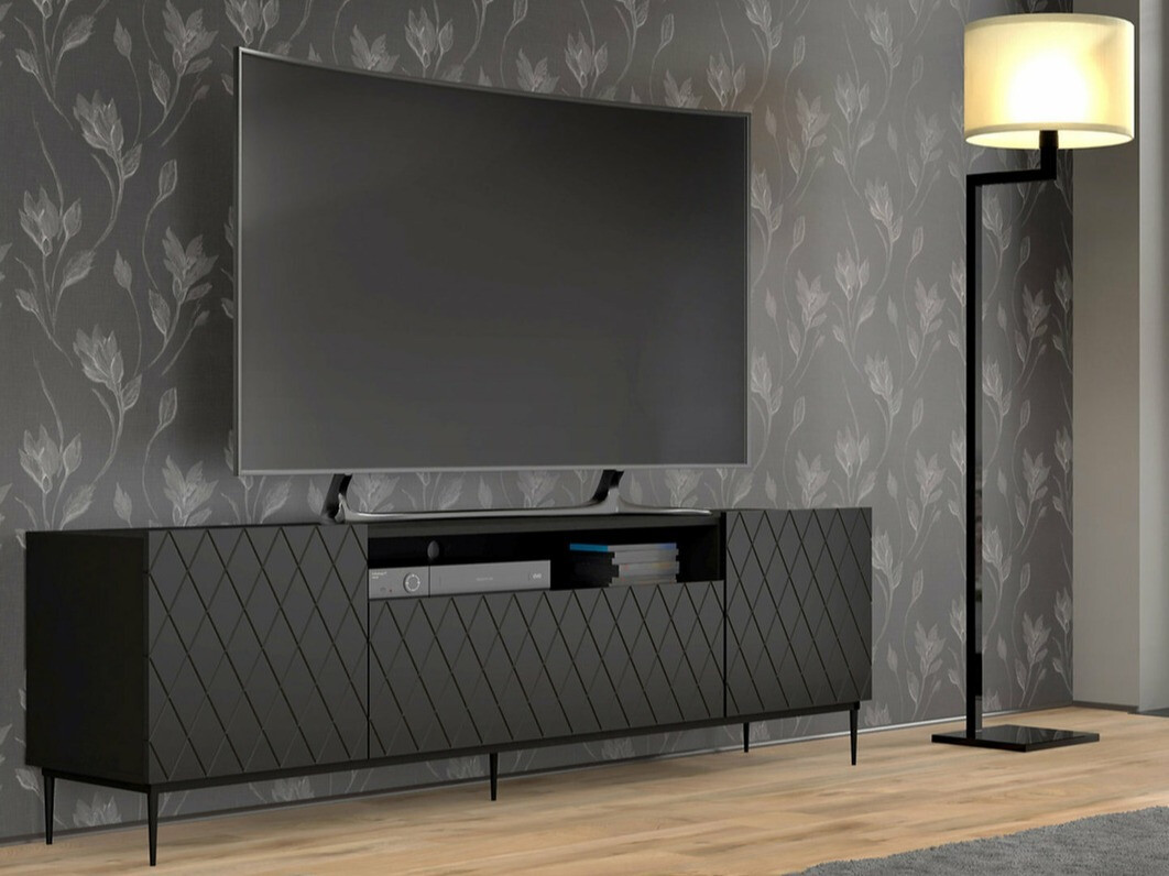 TV komoda Melmoro 103 (Crno)