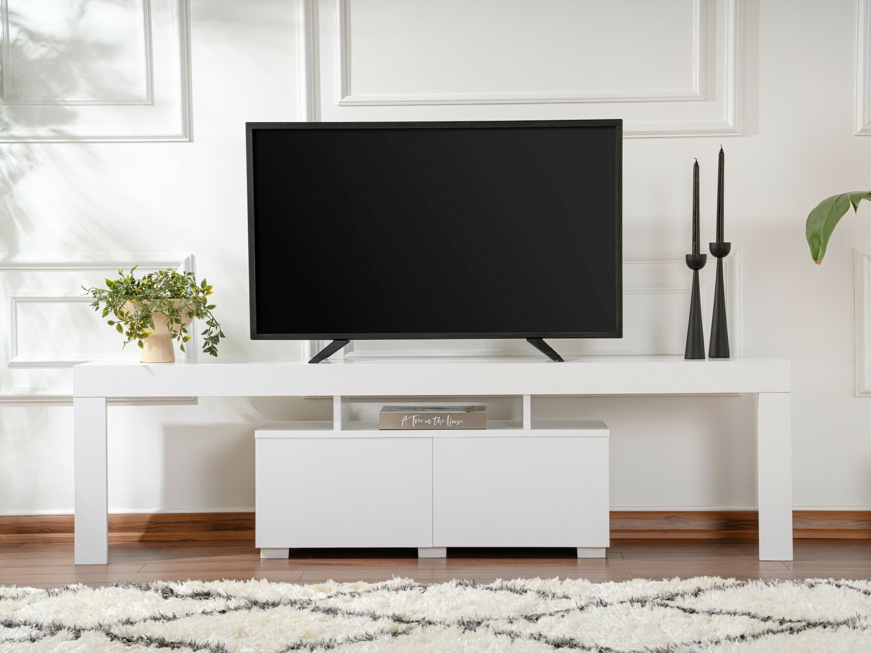 TV komoda Novato 108 (Belo)