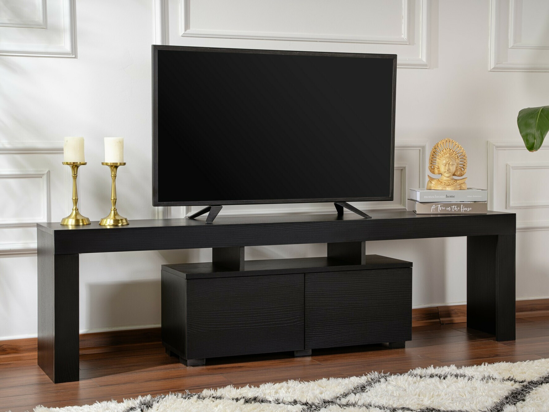 TV komoda Novato 108 (Crno)