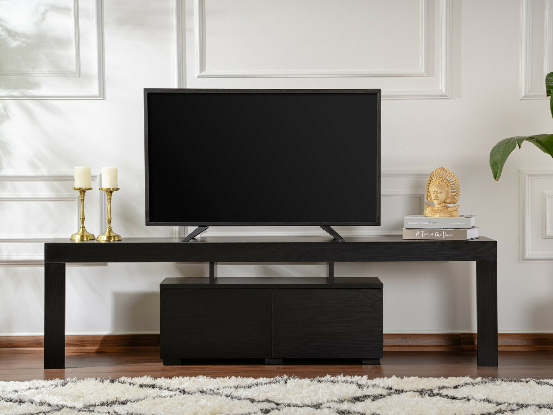 TV komoda Novato 108 (Crno)