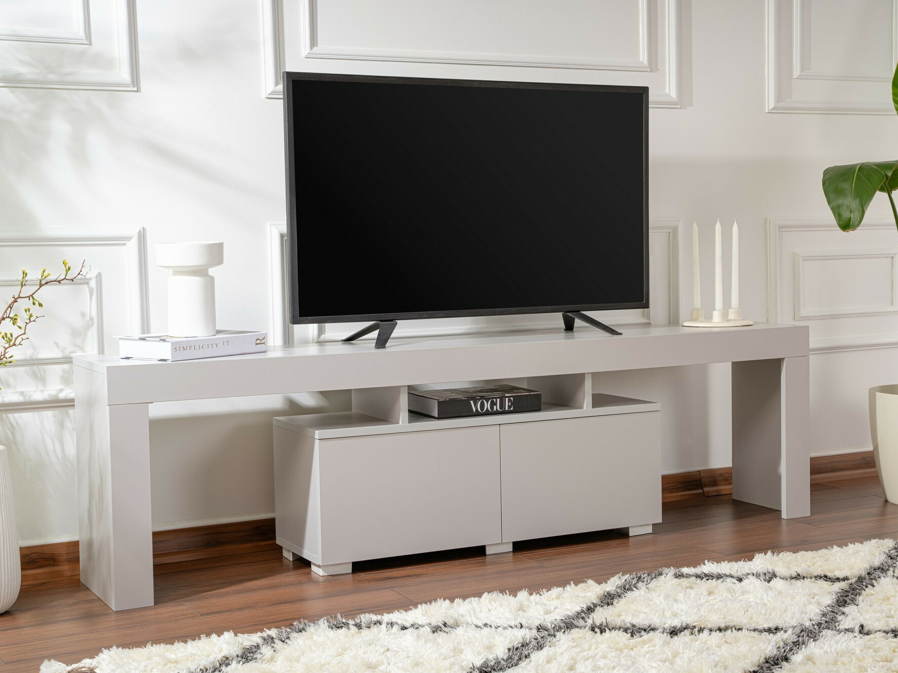 TV komoda Novato 108 (Sivo)
