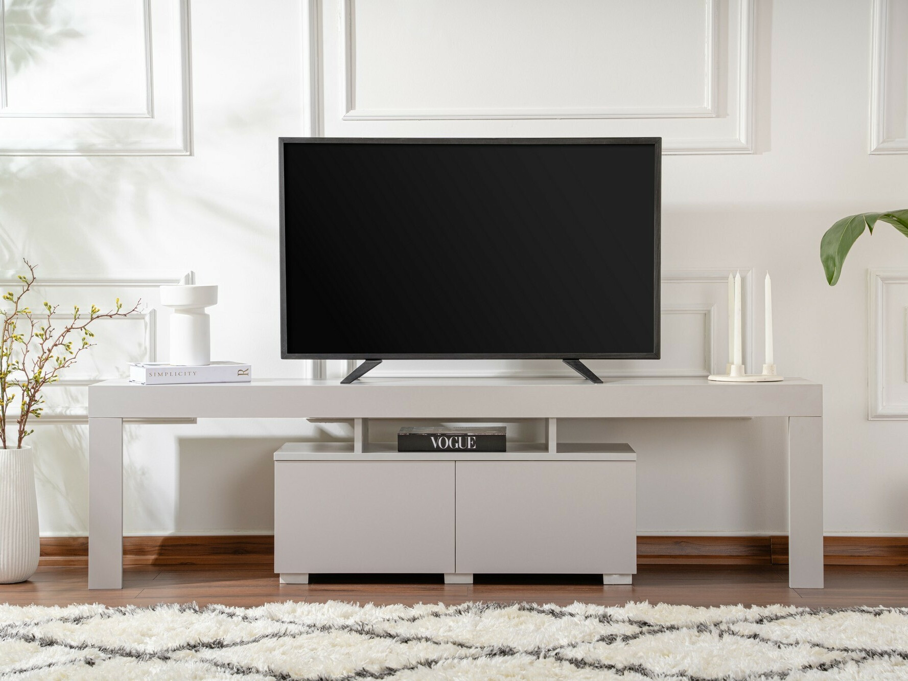 TV komoda Novato 108 (Sivo)