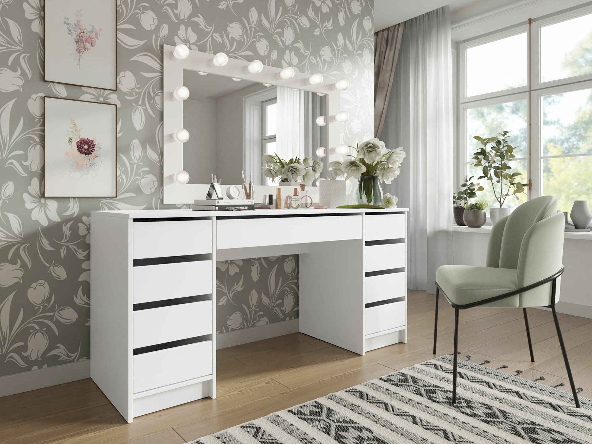 Kancelarijski sto Comfivo 401 (Belo)