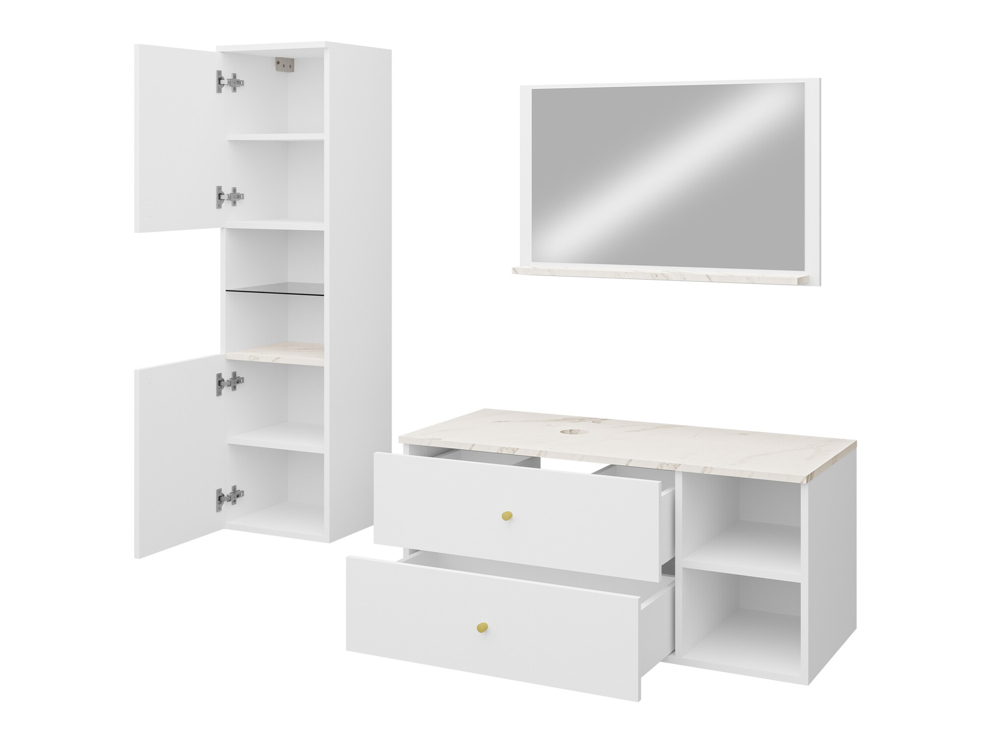 Set za kupatilo Ophruvi 101 (Orah)