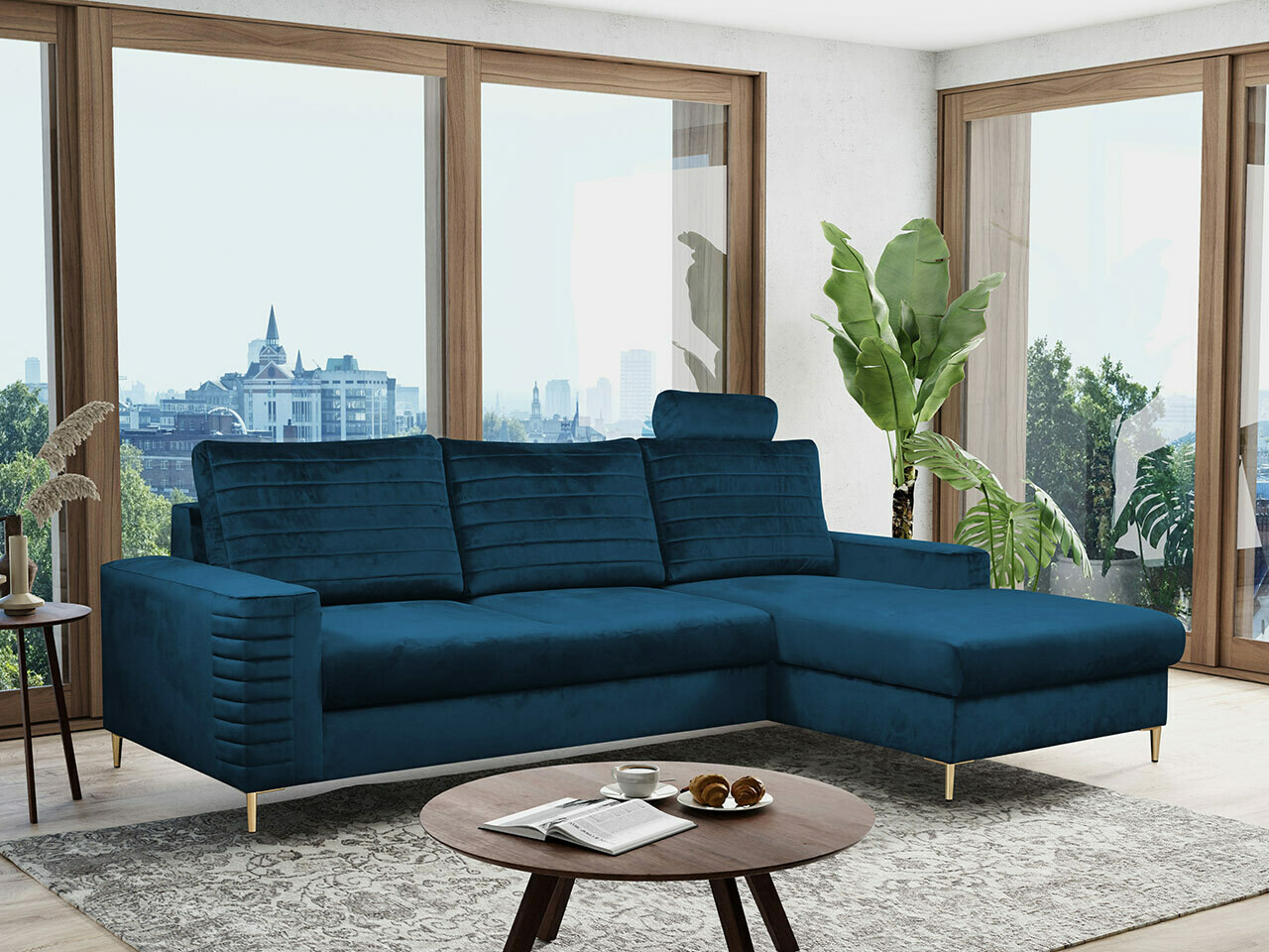 Ugaona sofa Comfivo 243 (Velluto 25)