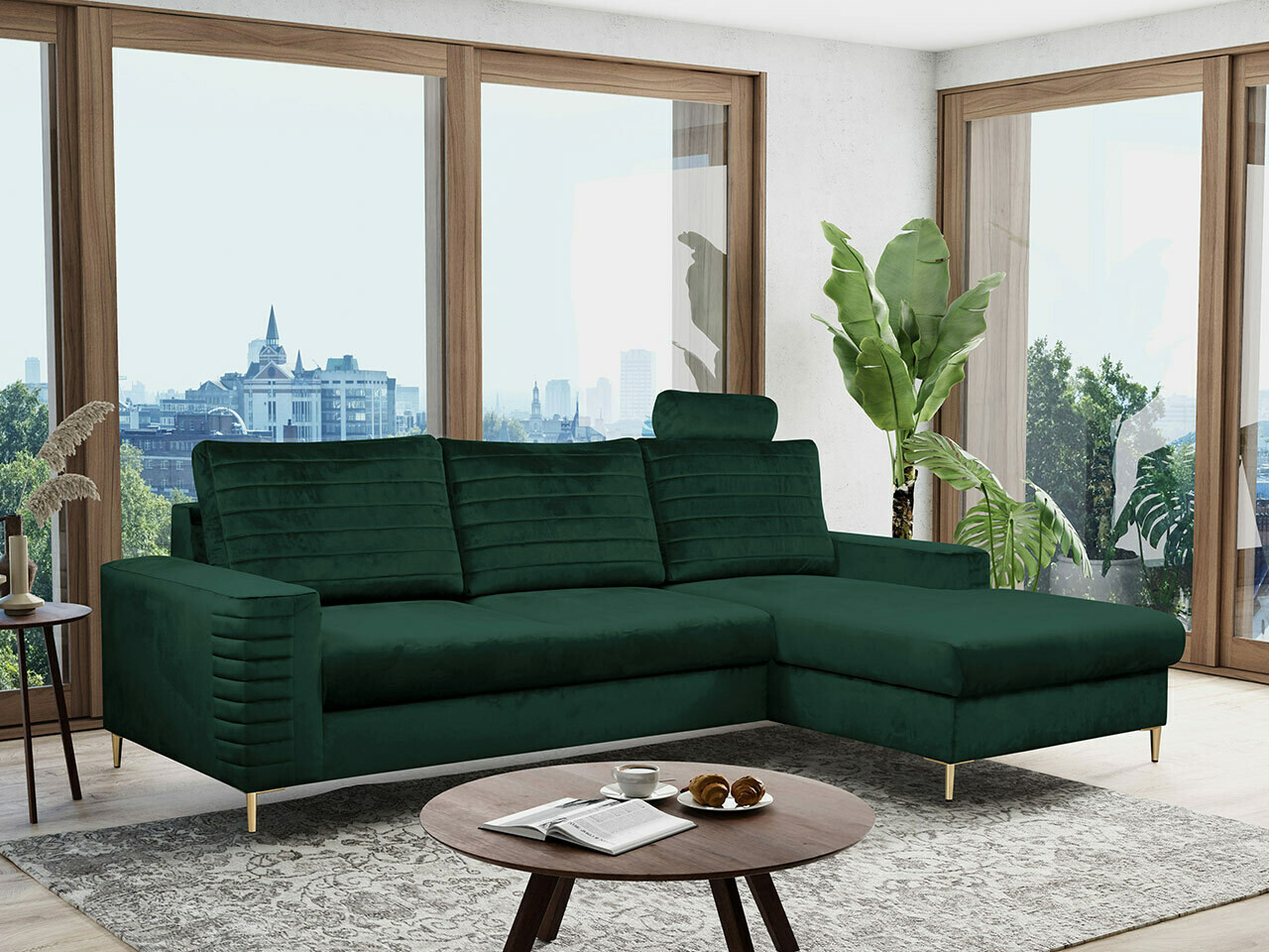Ugaona sofa Comfivo 243 (Velluto 27)