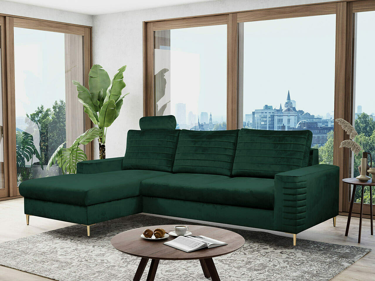 Ugaona sofa Comfivo 243 (Velluto 27)