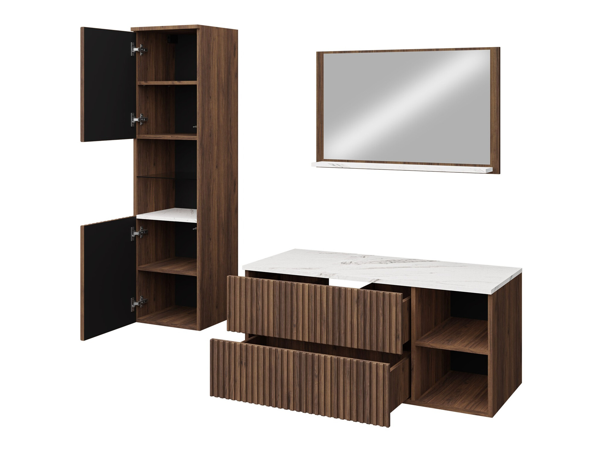 Set za kupatilo Ophruvi 104 (Belo)