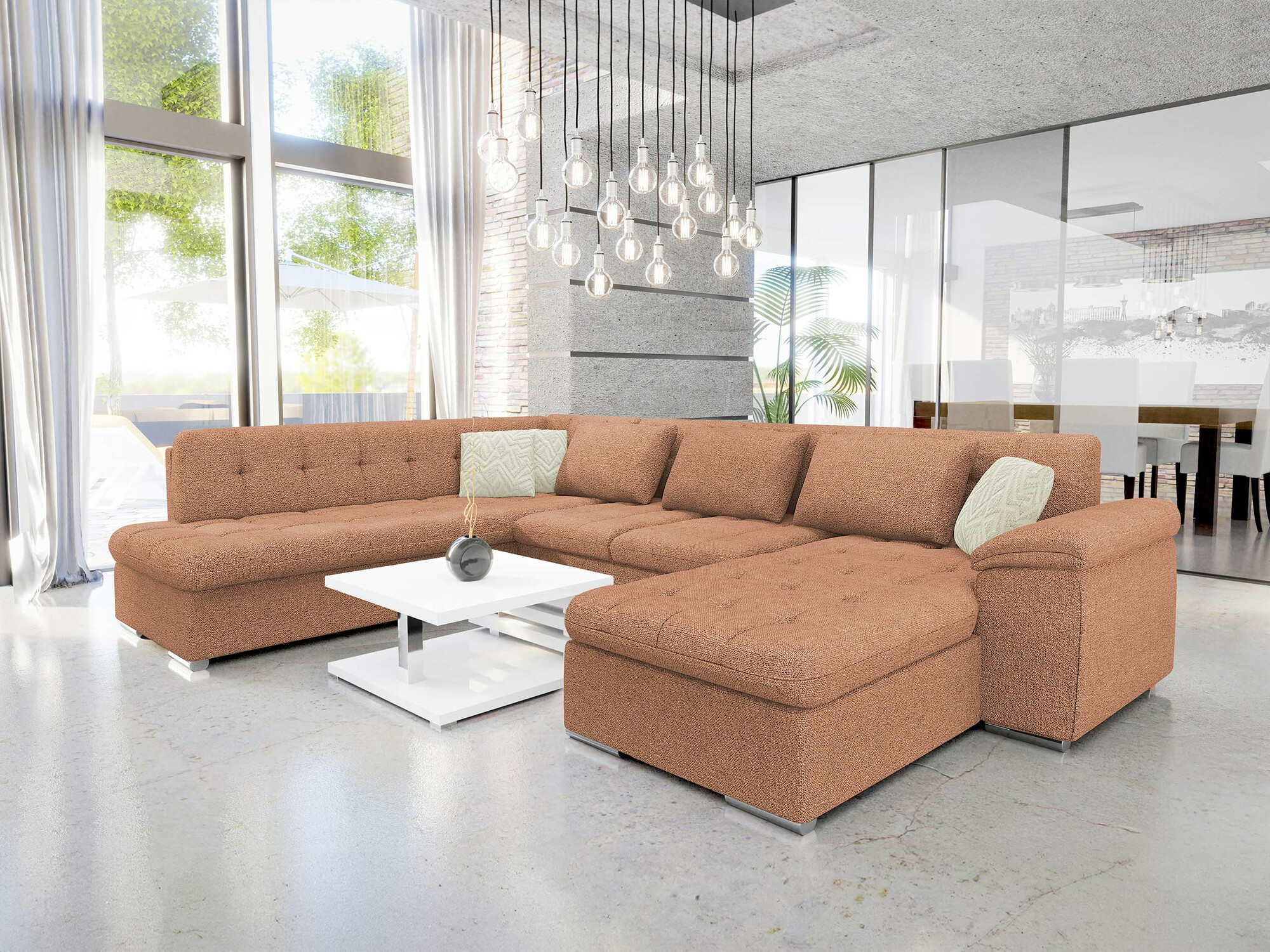Ugaona sofa Comfivo 170 (Sicuro 35 + Sempre 6)