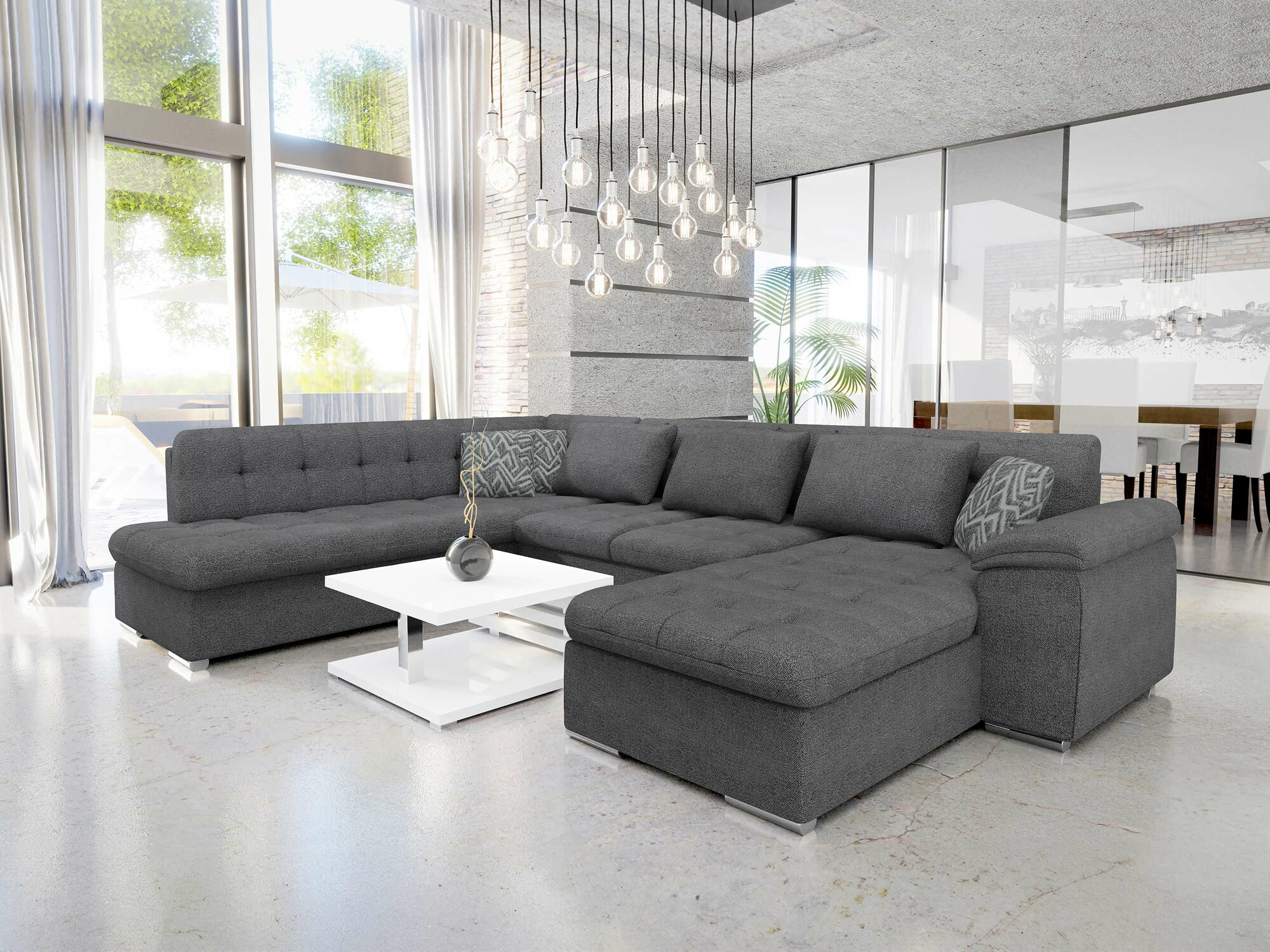 Ugaona sofa Comfivo 180 (Sicuro 80 + Sempre 9)