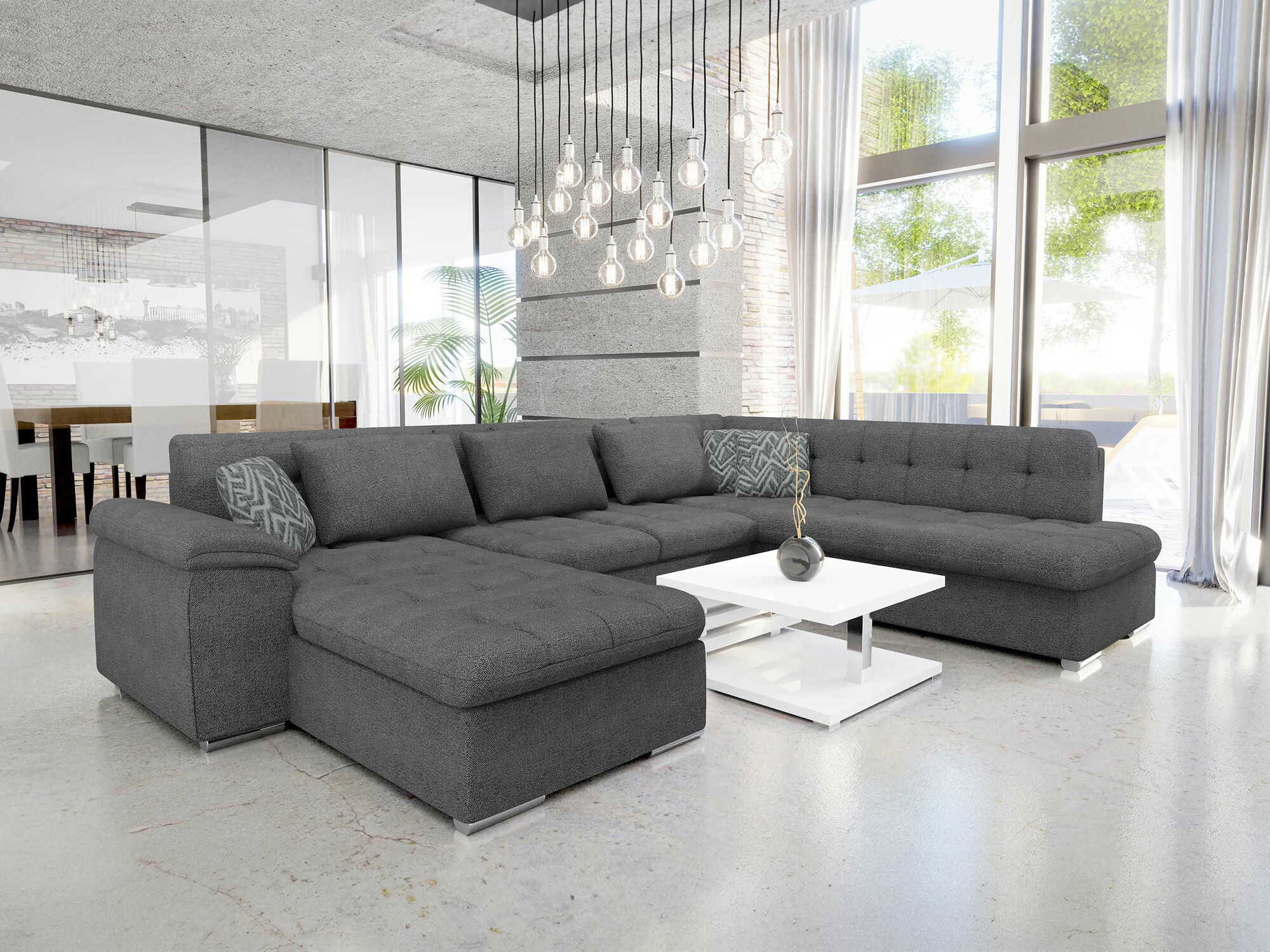 Ugaona sofa Comfivo 180 (Sicuro 80 + Sempre 9)