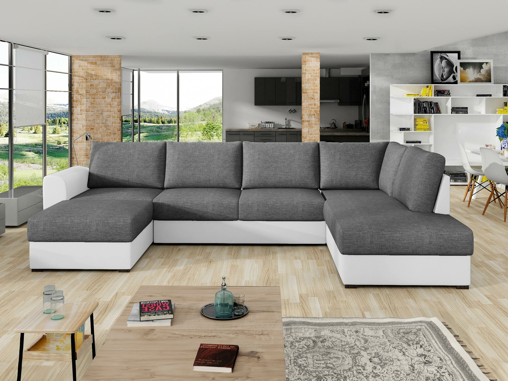 Ugaona sofa Comfivo 189 (Soft 017 + Lux 06)