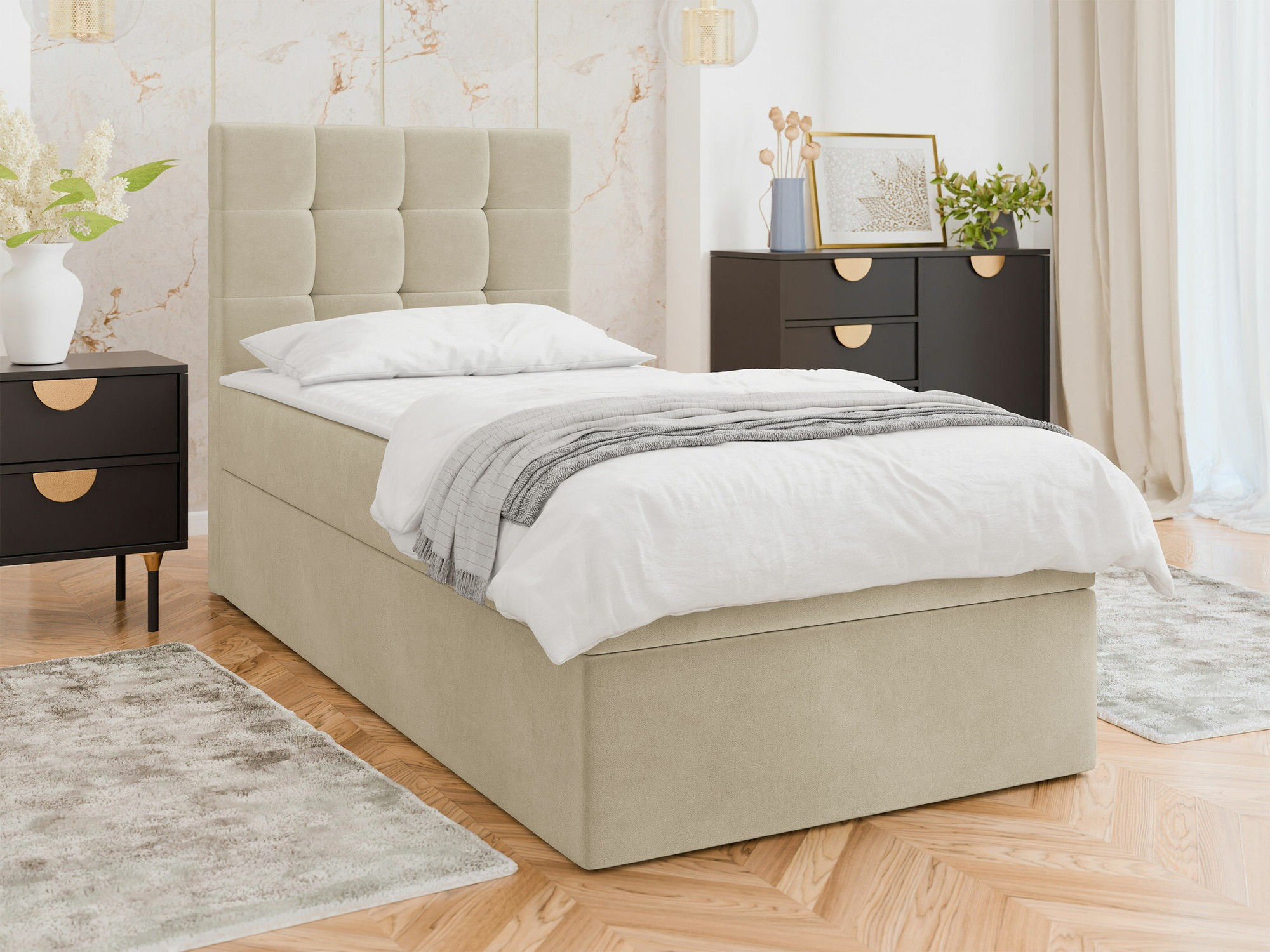 Boxspring krevet Comfivo 403 (Manila 02)