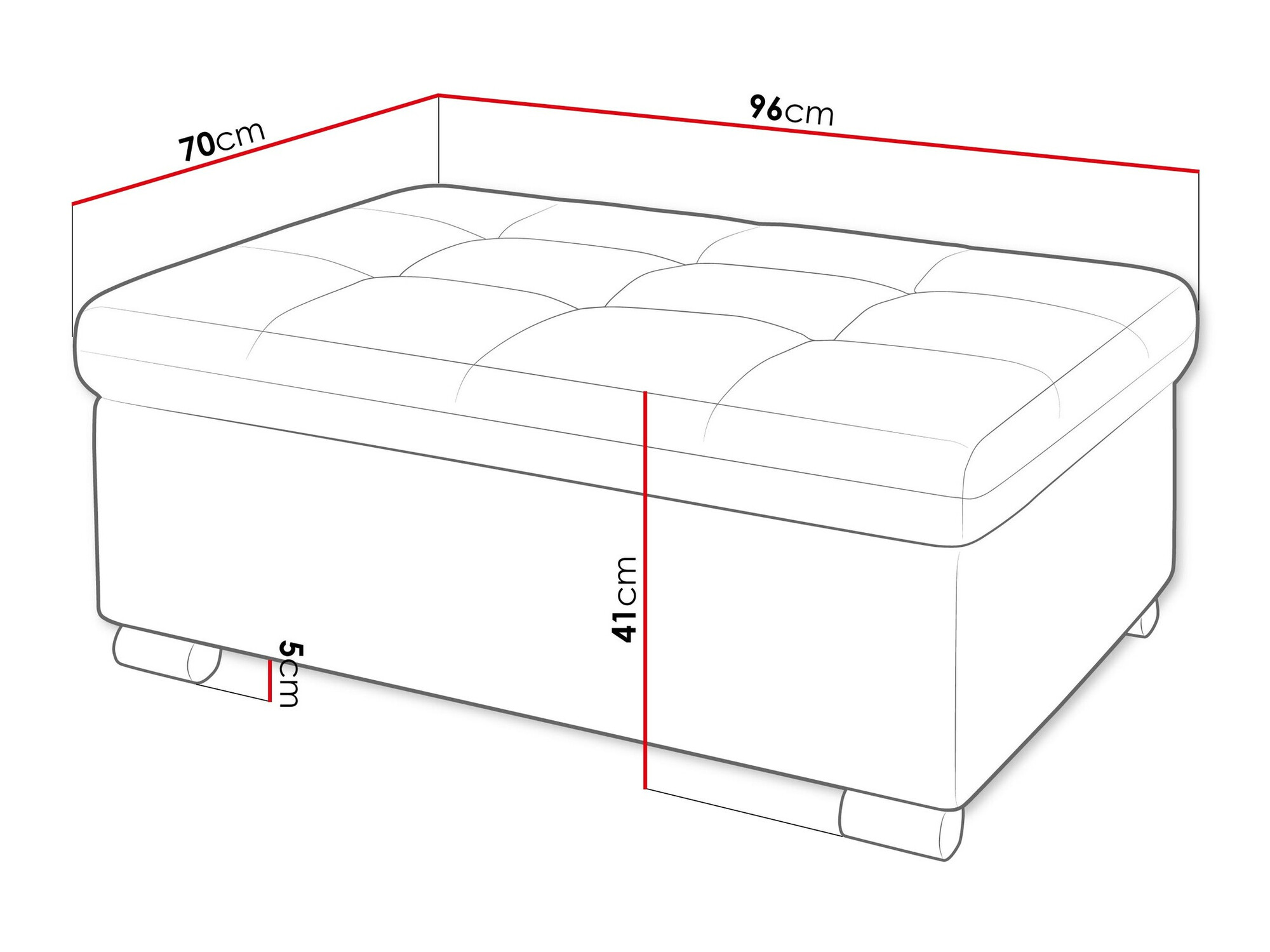 Tapacirana klupa Comfivo 118 (Sicuro 35)