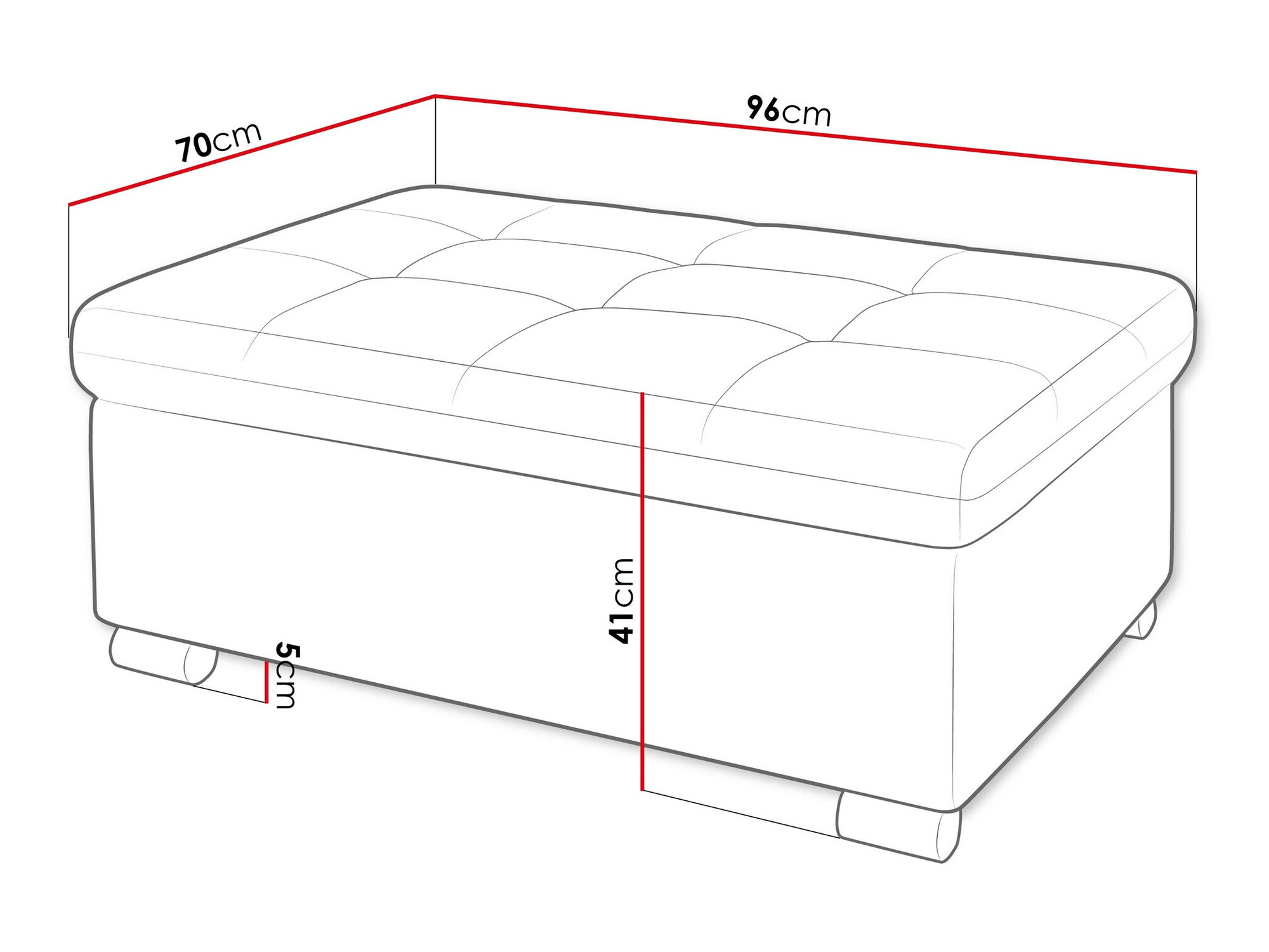 Tapacirana klupa Comfivo 118 (Sicuro 80)