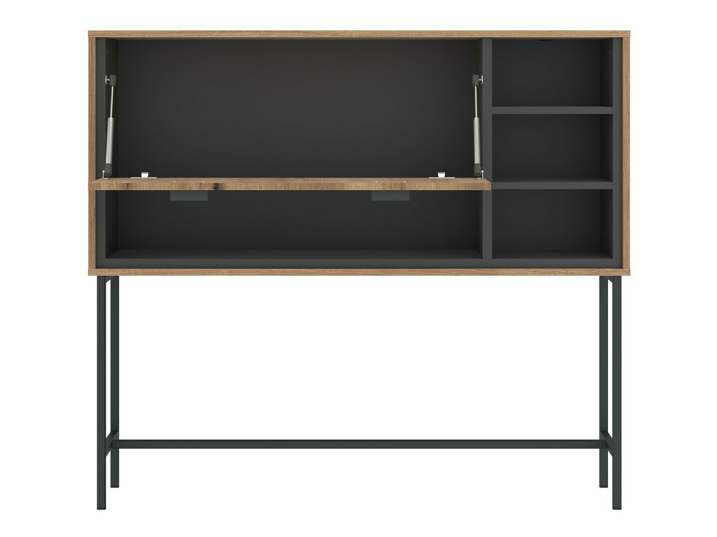 Ormarić Morelmi 102 (Antracit + Hrast)