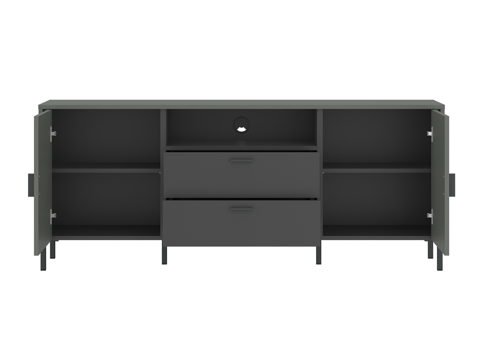 TV komoda Morelmi 100 (Zelena + Antracit)