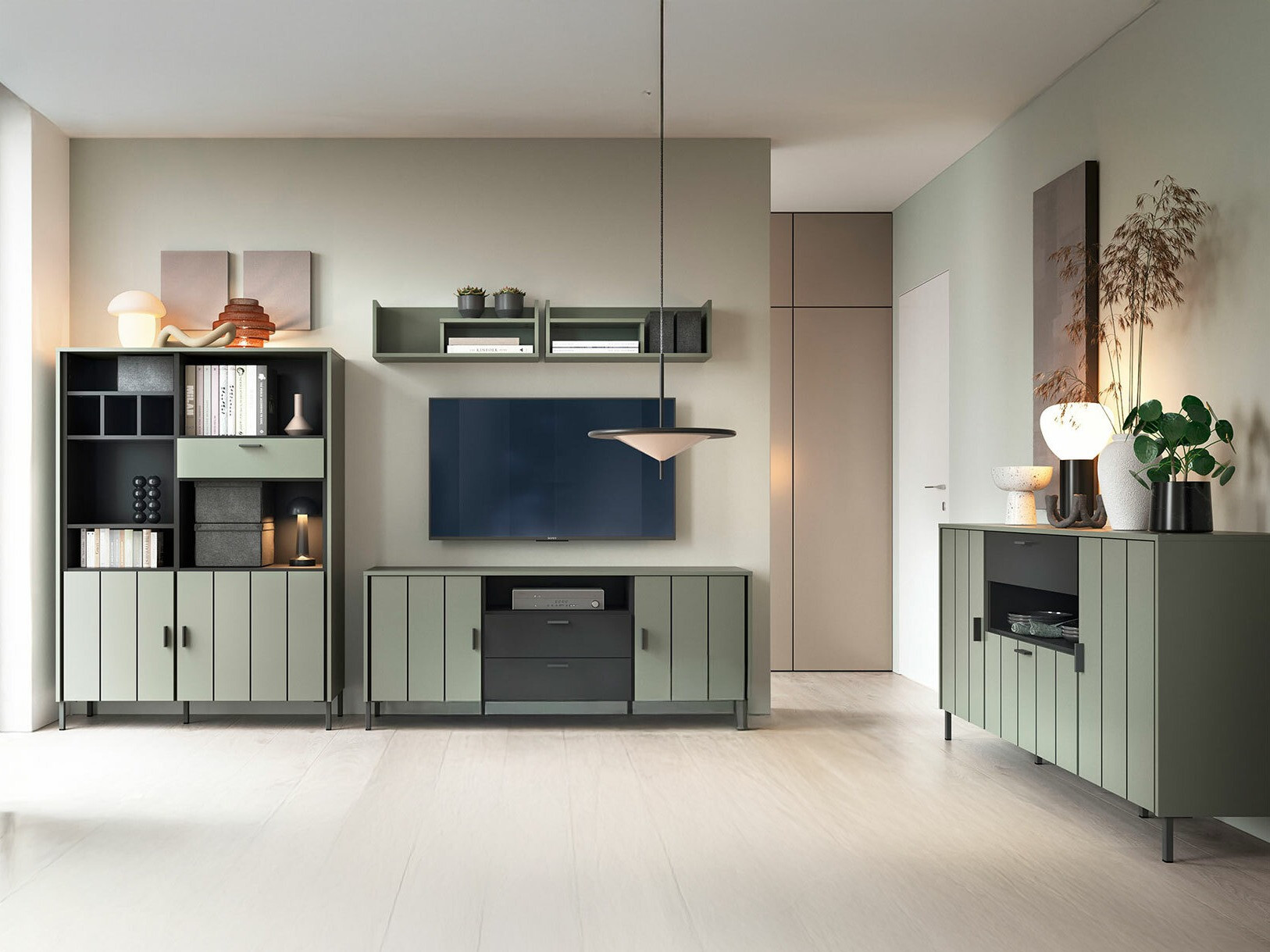 Zidni set polica Morelmi 111