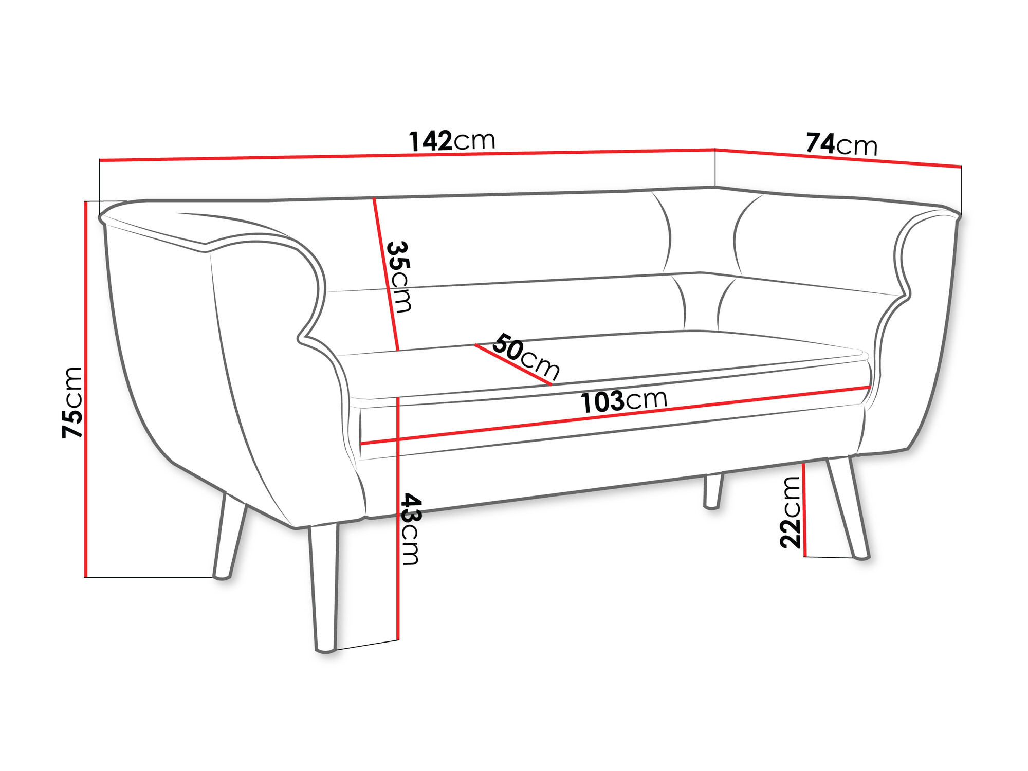 Sofa Glenview 101 (Kronos 27)