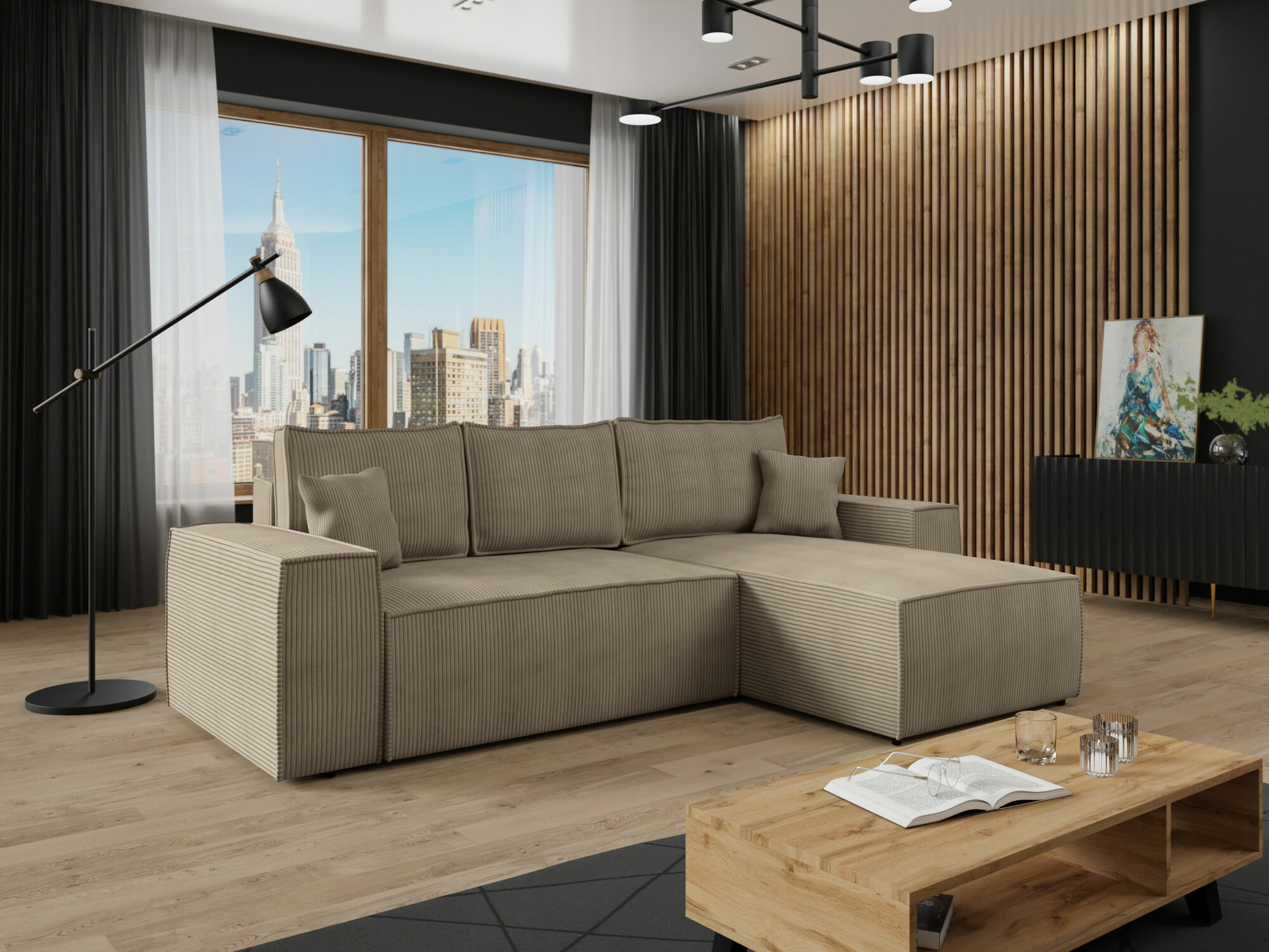 Ugaona sofa Clovis 108 (Poso 02)