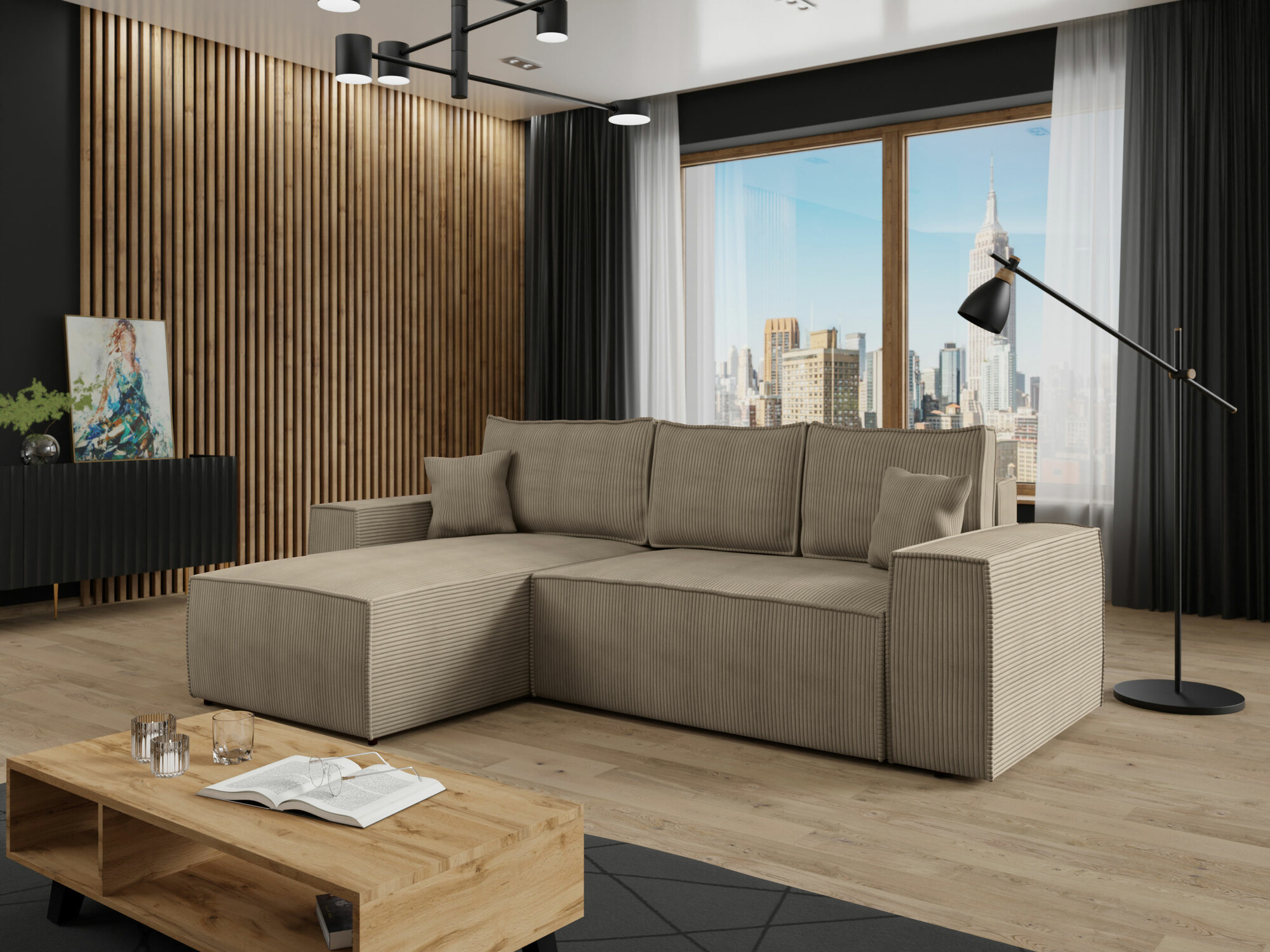 Ugaona sofa Clovis 108 (Poso 02)